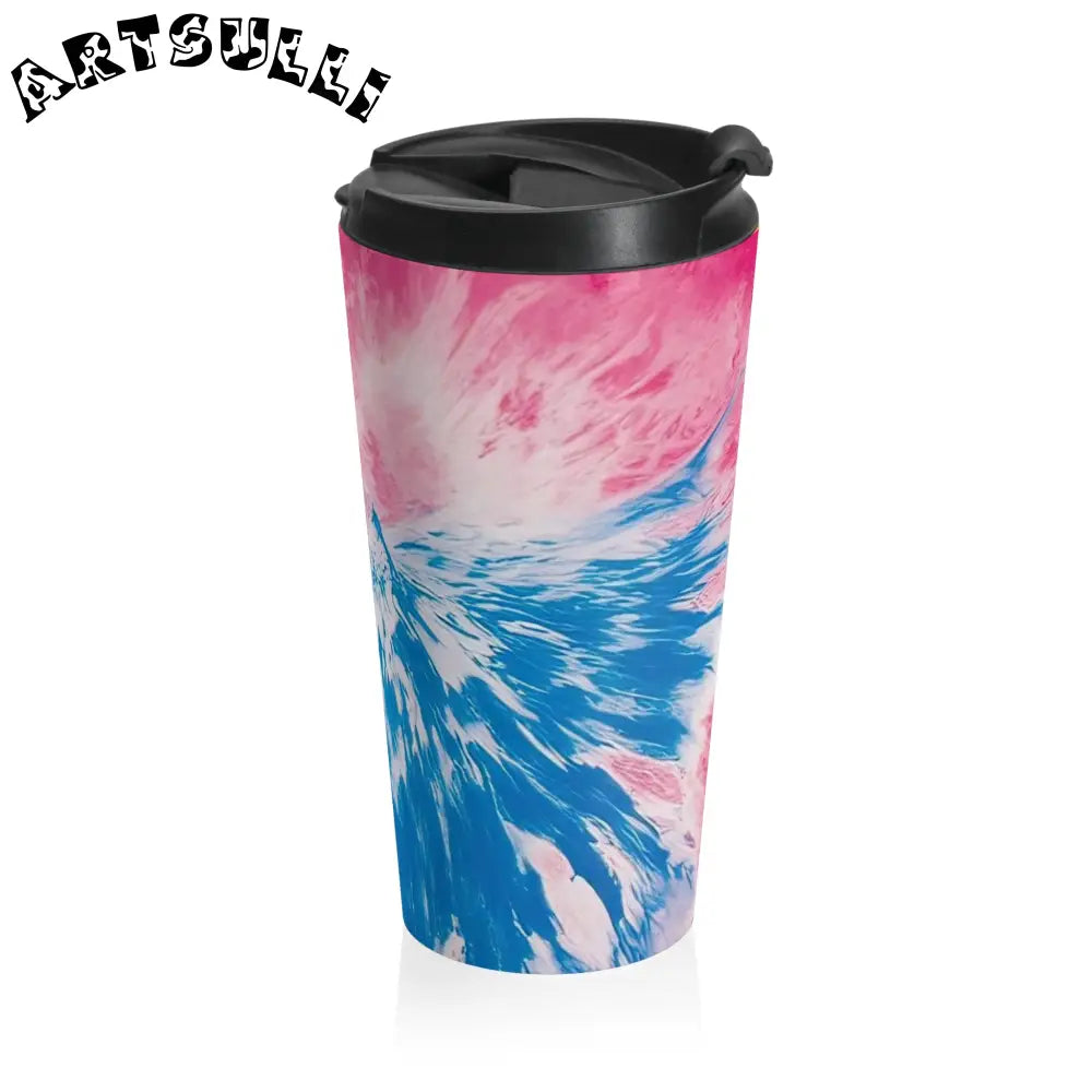 JAKKOUTTHEBXX Tie Dye Stainless Steel Travel Mug 2025