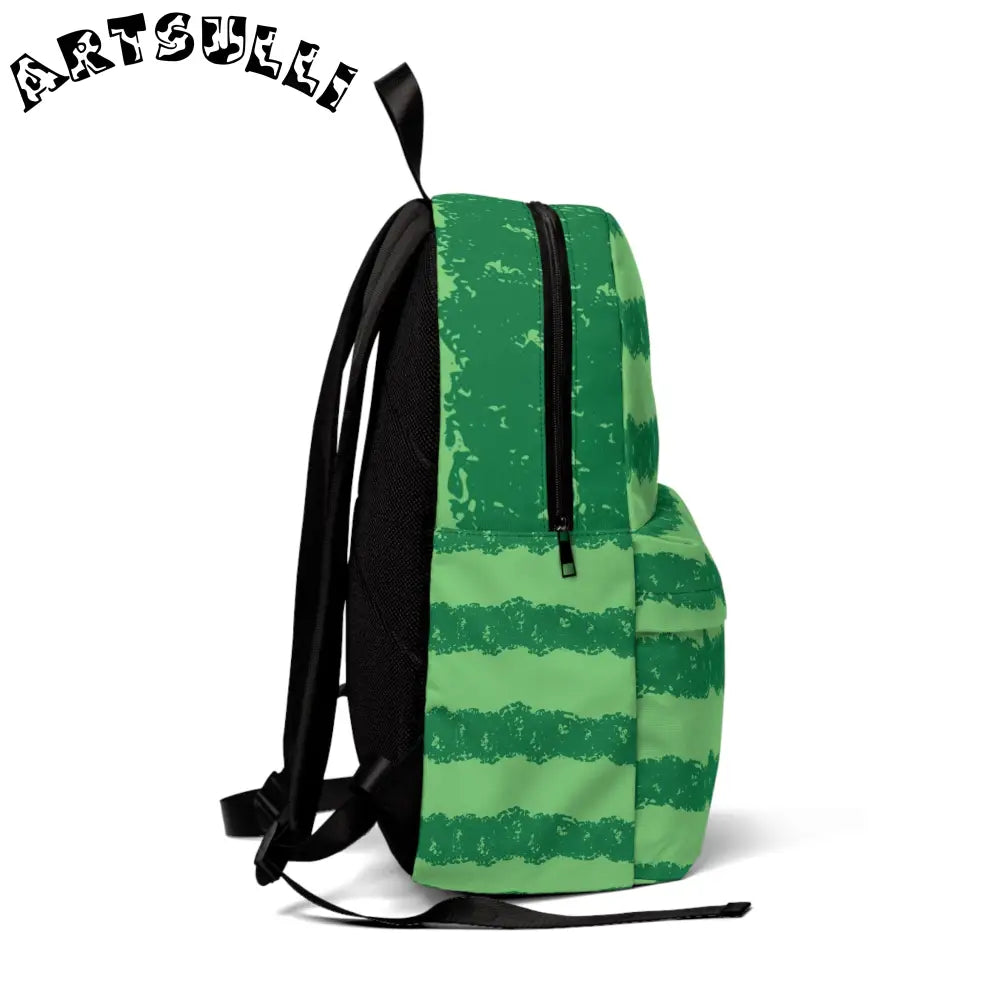 JAKKOUTTHEBXX Watermelon II Green Unisex Classic Backpack