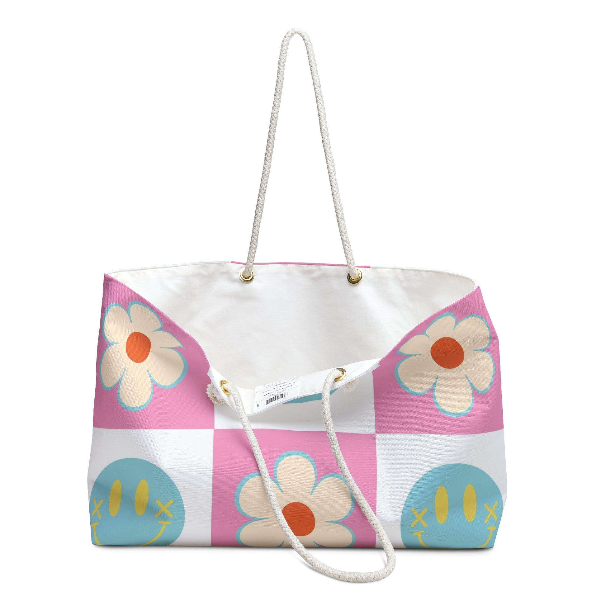 Madotsukis Grin Bloom Weekender Bag, Artsulli - Art is Long, Life is Short, Bags, , , , , , , 
