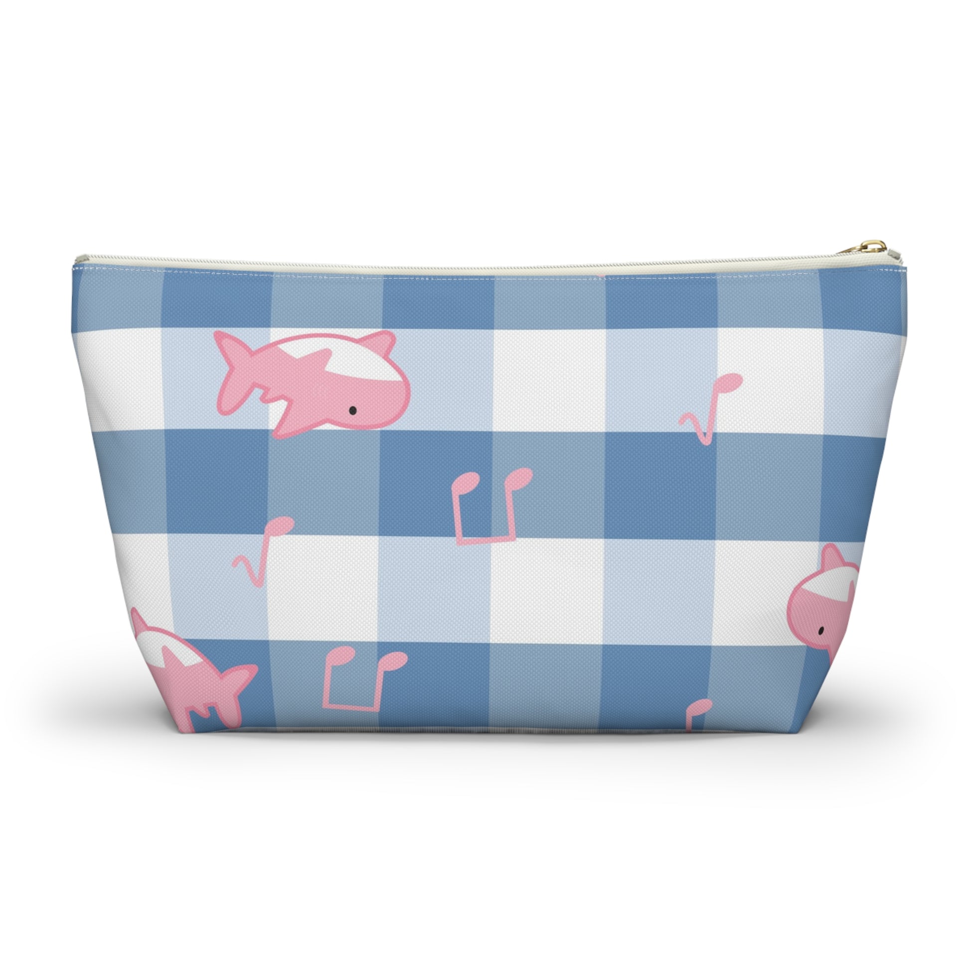 Music Shark II Accessory Pouch w T-bottom, Artsulli - Art is Long, Life is Short, Bags, , , , , , , 