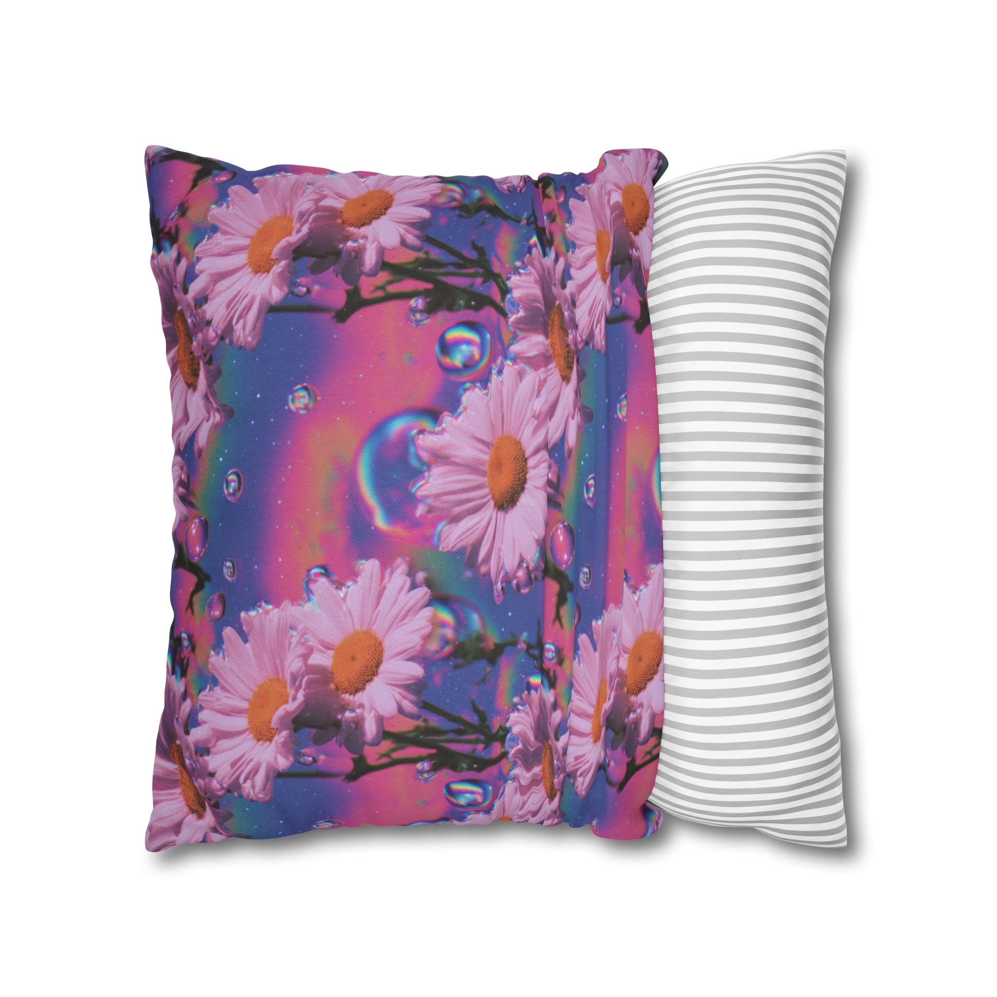 Spun Polyester Square Pillowcase, Artsulli - Art is Long, Life is Short, Home Decor, , , , , , , 