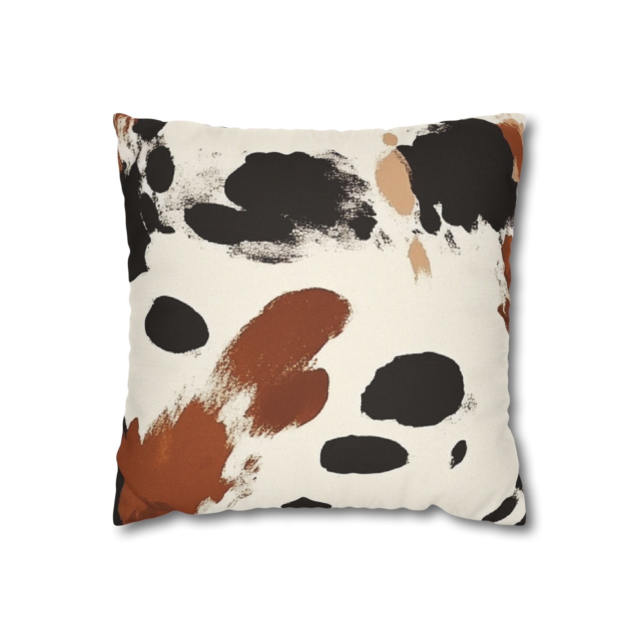 Spun Polyester Square Pillowcase