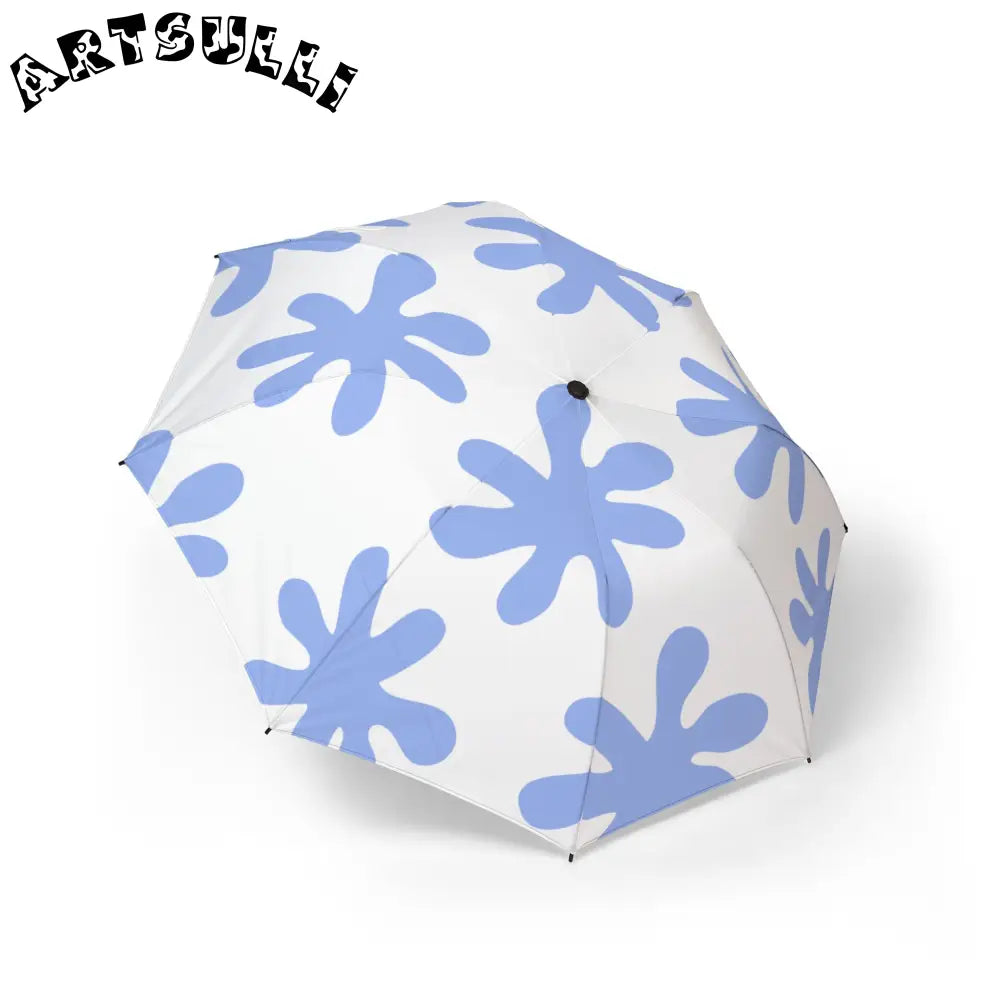 JAKKOUTTHEBXX Water Splash Semi-Automatic Foldable Umbrella