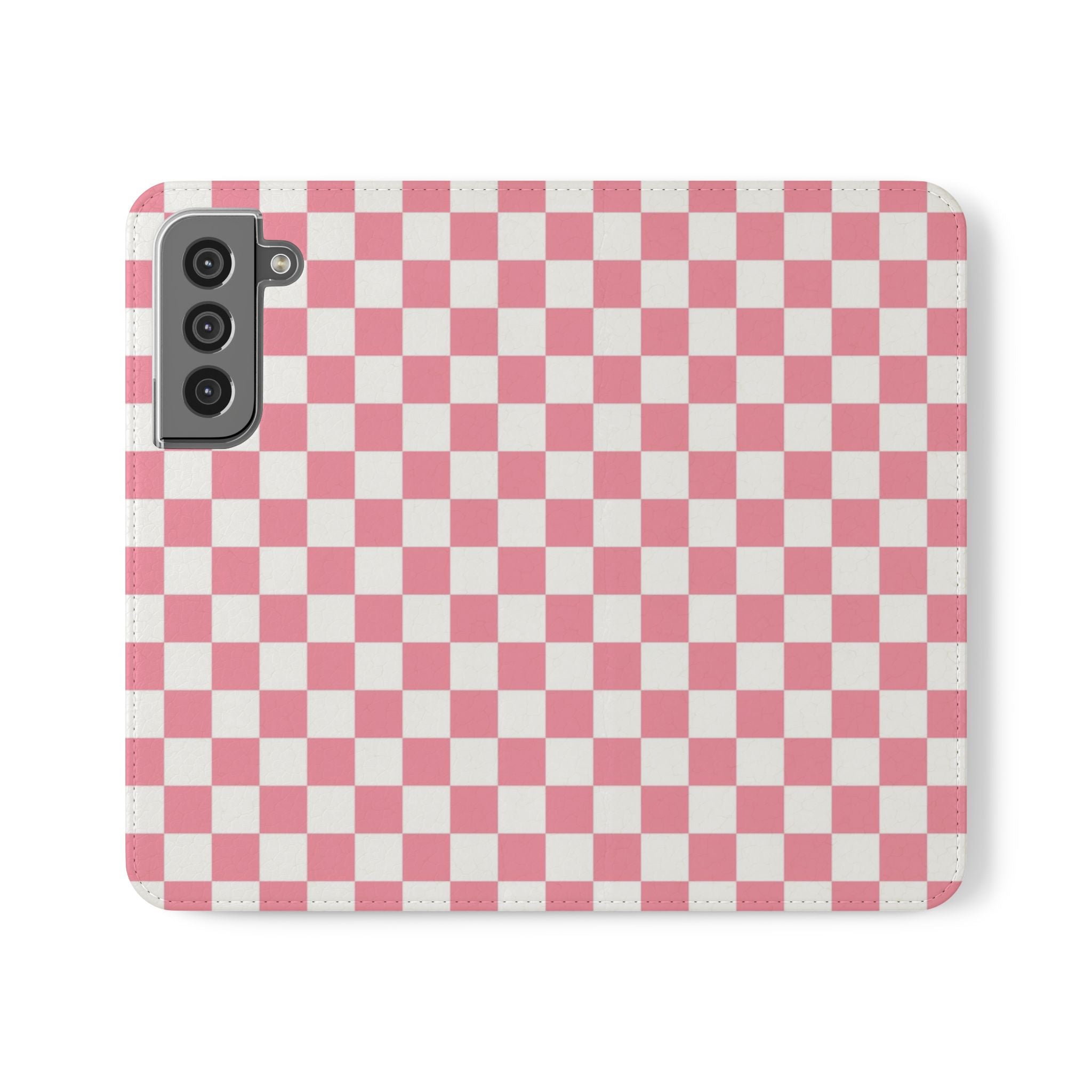 Brigandine Checkered Scene Flip Cases, Artsulli - Art is Long, Life is Short, Phone Case, Size, Samsung Galaxy S22, , , , , 19329751107959772995