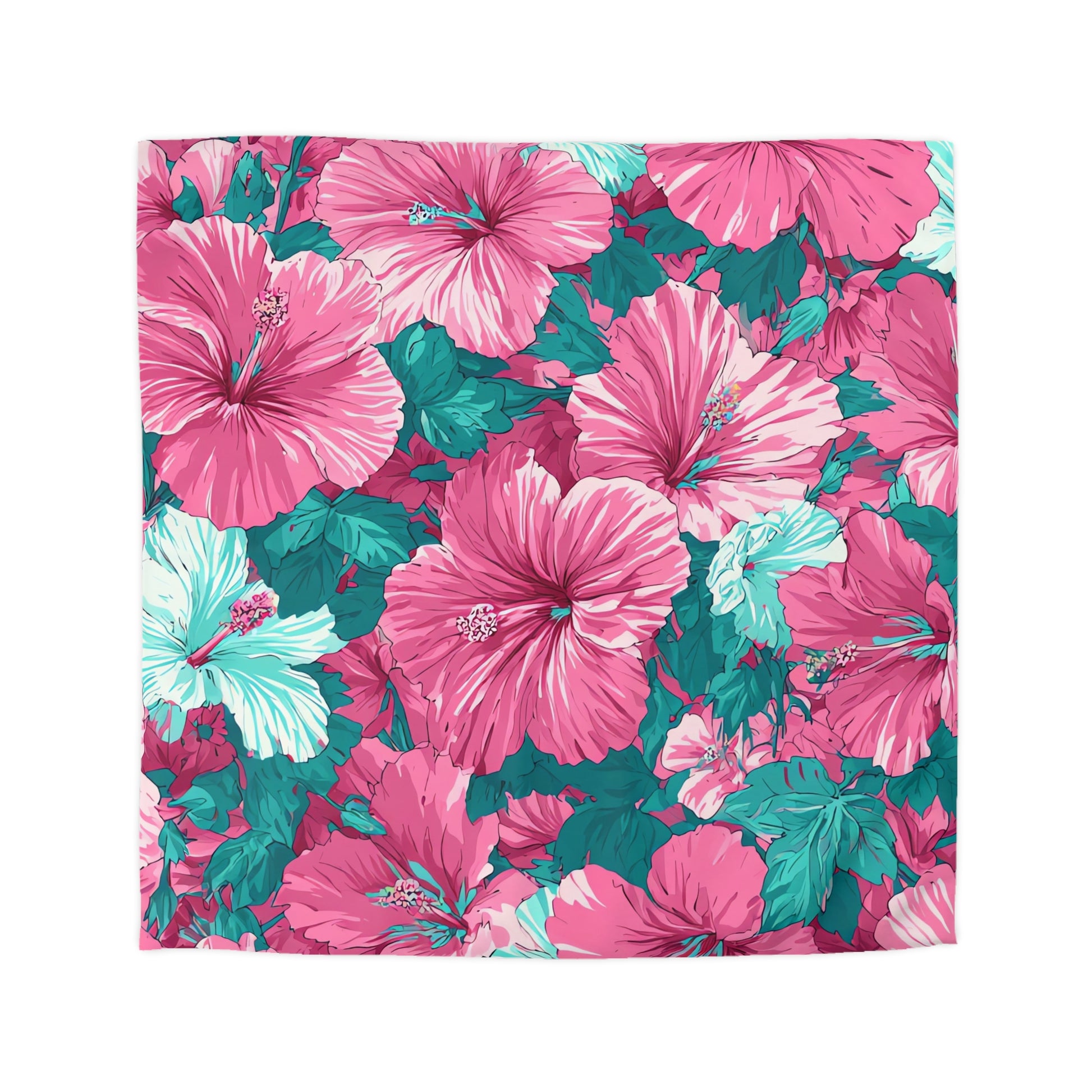 Flowerpunk Aloha II Microfiber Duvet Cover, Artsulli - Art is Long, Life is Short, Home Decor, Size, Queen, Color, Cream, , , 33605699239082805036