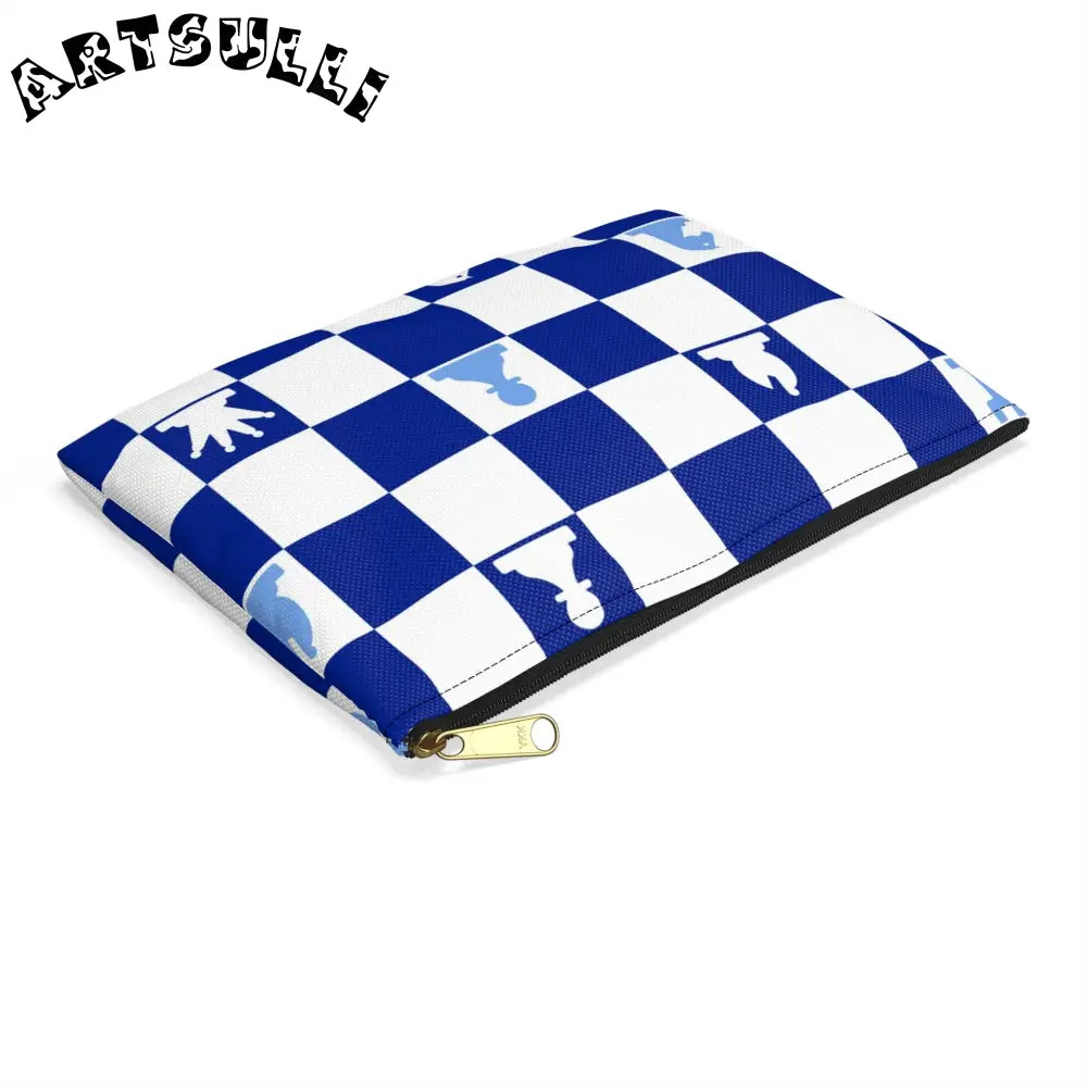 JAKKOUTTHEBXX Chessboard Zipper Pouch 2025
