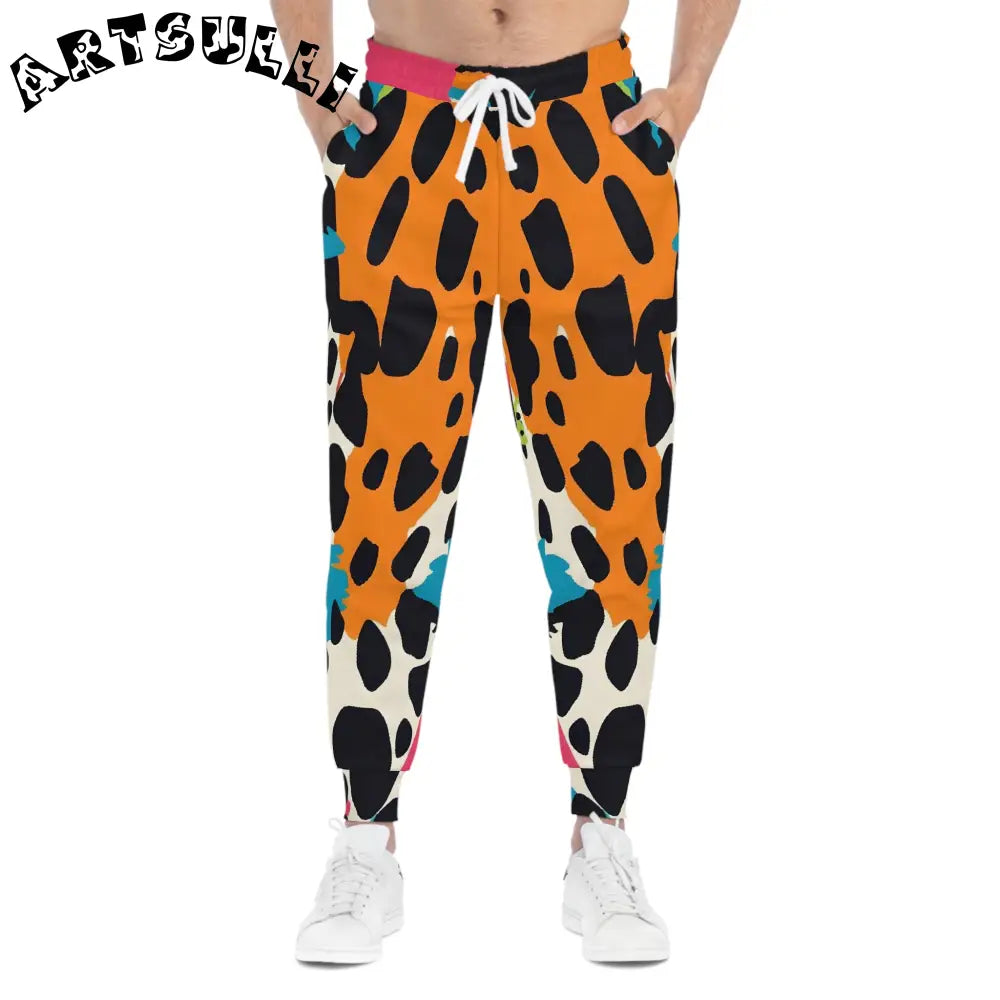 JAKKOUTTHEBXX Wild Brush Strokes x Animal Print Multi-Color Athletic