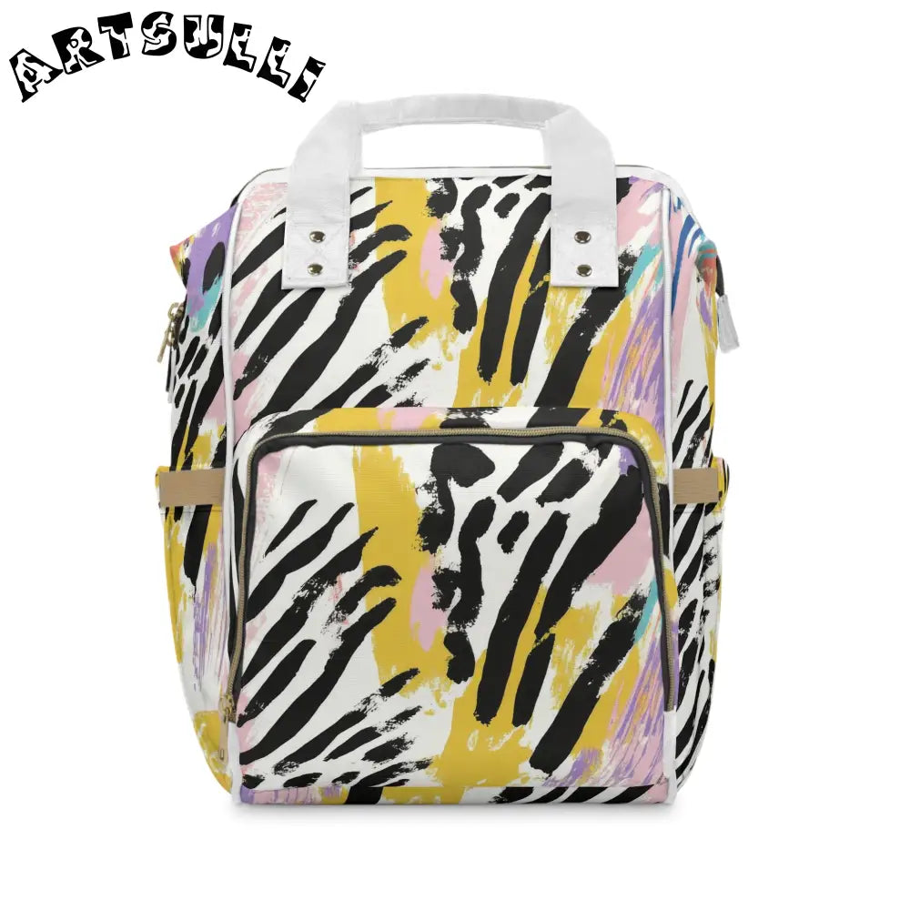 JAKKOUTTHEBXX Wild Zebra Stripes x Paint Brush Strokes Multi-Color