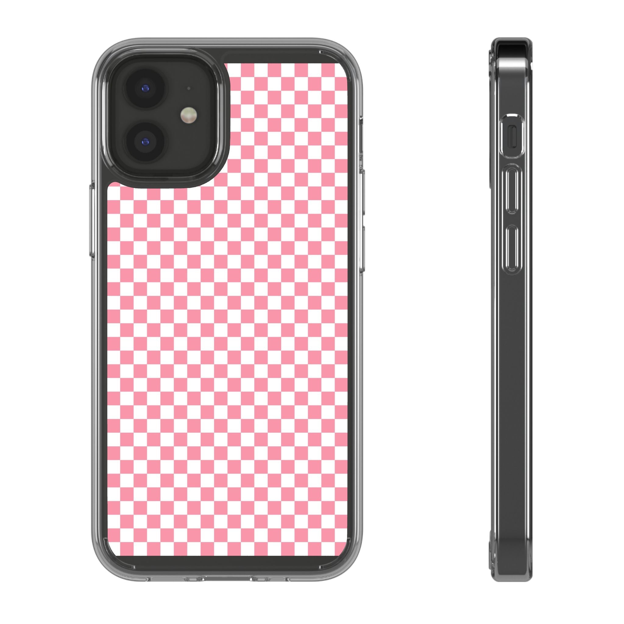 Brigandine Checkered Scene Clear Cases, Artsulli - Art is Long, Life is Short, Phone Case, Size, iPhone 12 Mini, Surface, Without gift packaging, , , 21892573901244109634