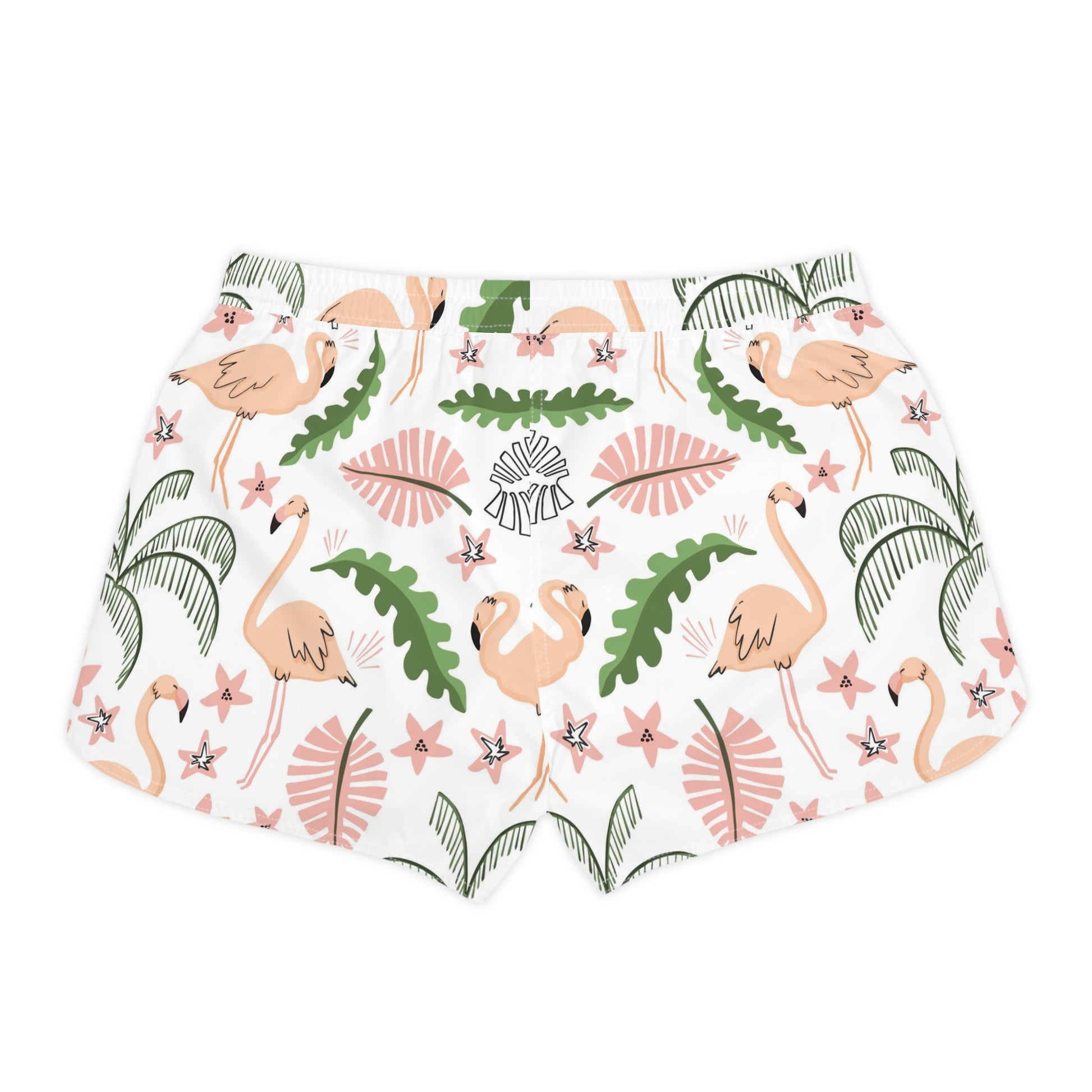 Flamingo Women's Casual Shorts (AOP), Artsulli - Art is Long, Life is Short, All Over Prints, , , , , , , 