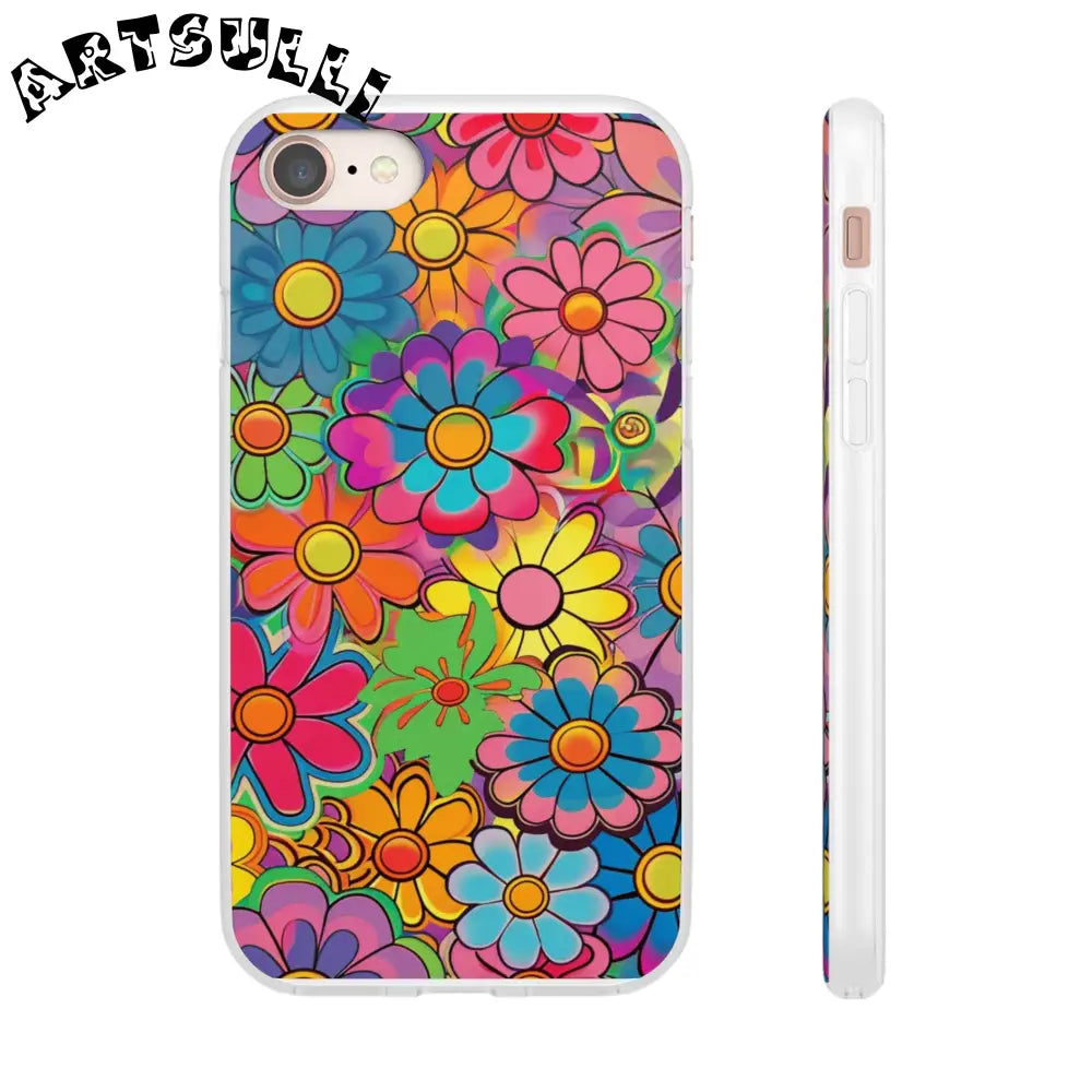 JAKKOUTTHEBXX Chromatic Daisy Dream Flexi Cases JAKKOUTTHEBXX
