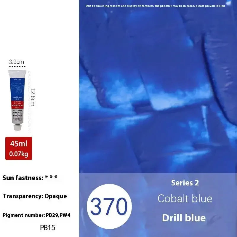 Buy The Best By Artsulli - Art is Long Life Short - Winsor&Newton 45ML Oil Paint,Colorful Professionals Artist Drawing Tools for Canvas