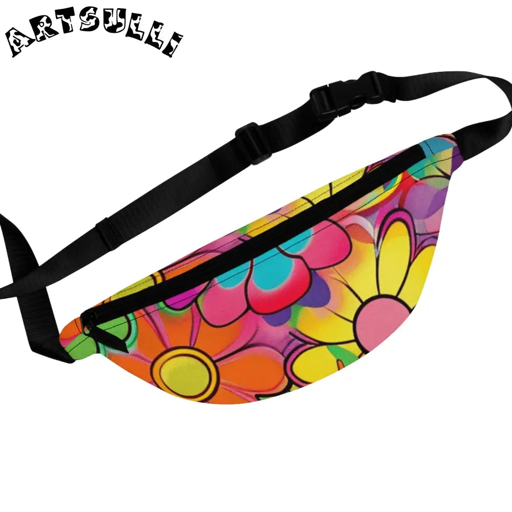 JAKKOUTTHEBXX Chromatic Daisy Dream Fanny Pack JAKKOUTTHEBXX
