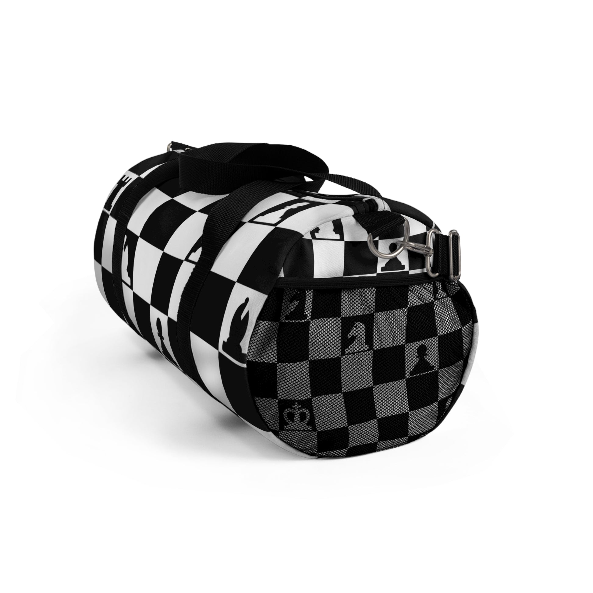 Battlements Chess Duffel Bag, Artsulli - Art is Long, Life is Short, Bags, , , , , , , 
