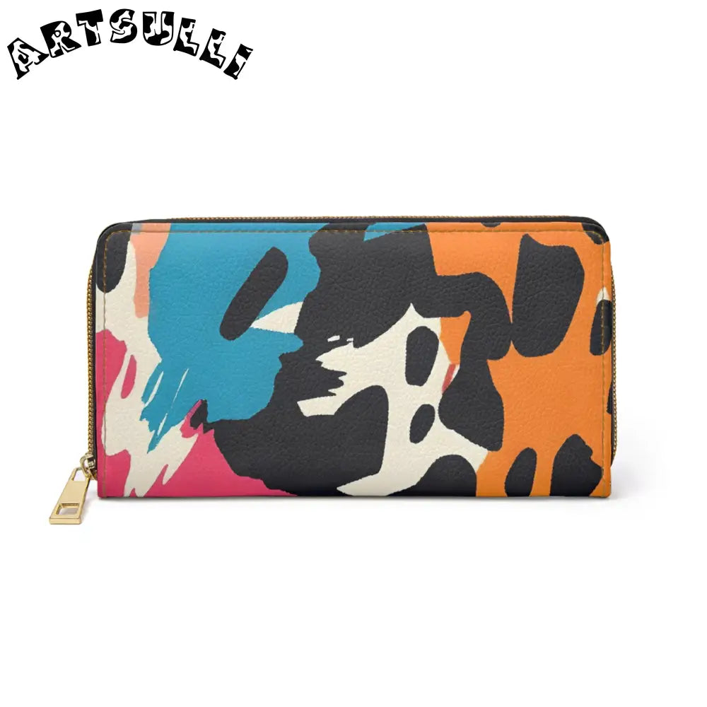 JAKKOUTTHEBXX Wild Brush Strokes x Animal Print Multi-Color Zipper