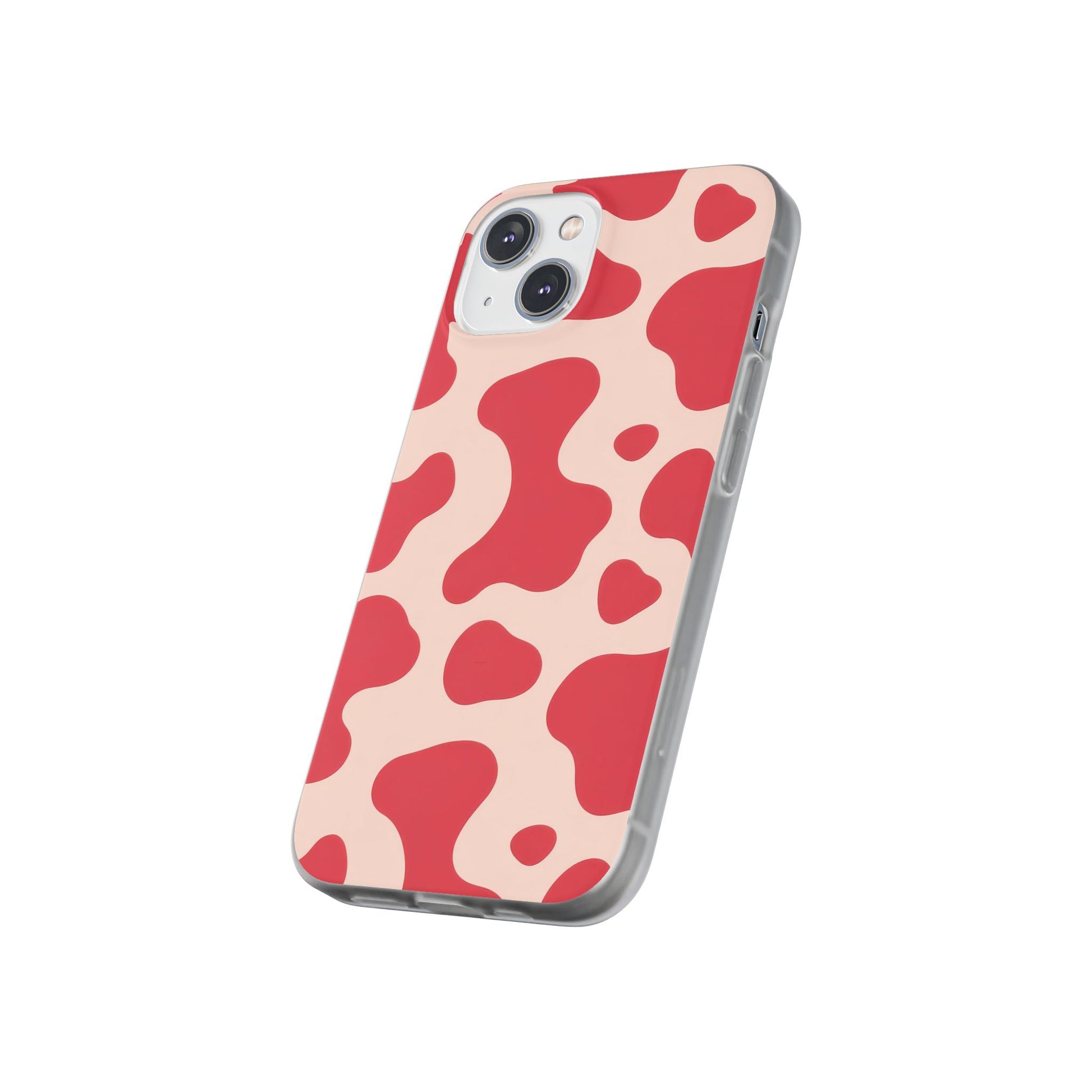 Red Jungle Cow Flexi Cases, Artsulli - Art is Long, Life is Short, Phone Case, , , , , , , 