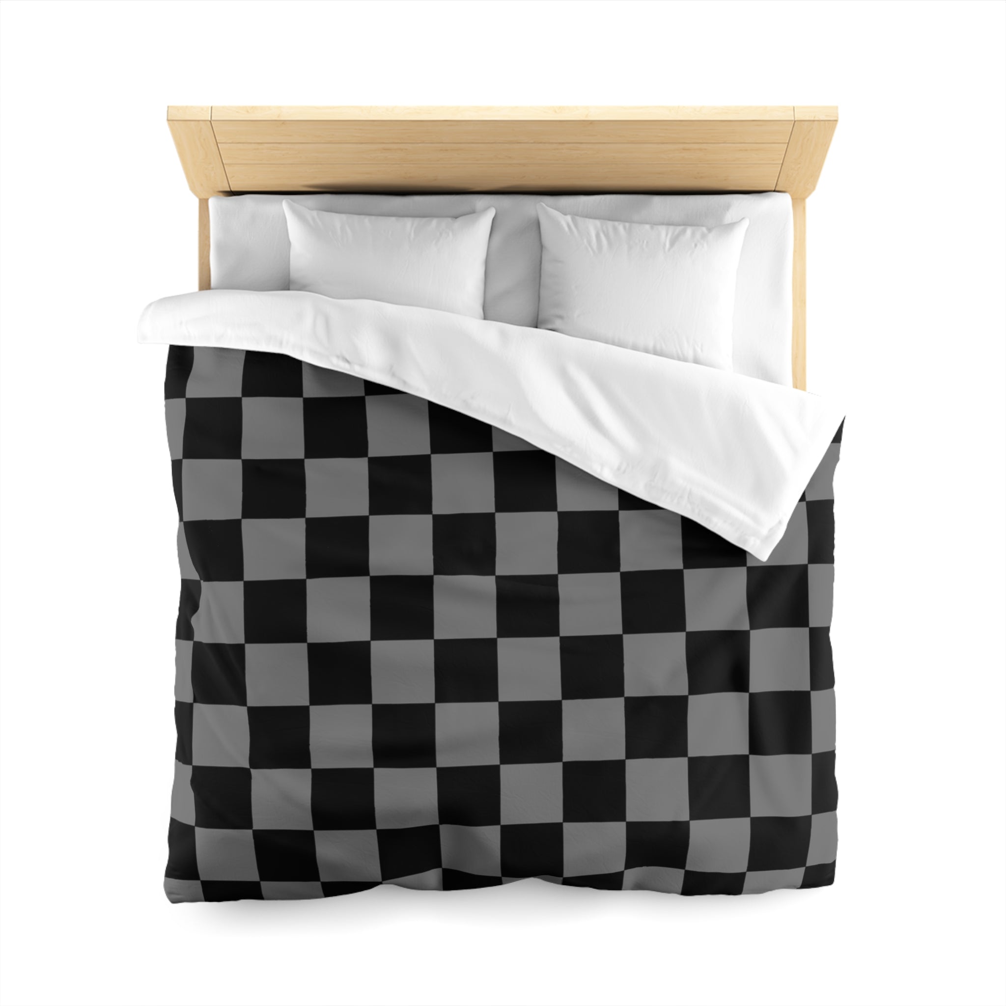 8K Void Surfer Microfiber Duvet Cover, Artsulli - Art is Long, Life is Short, Home Decor, , , , , , , 