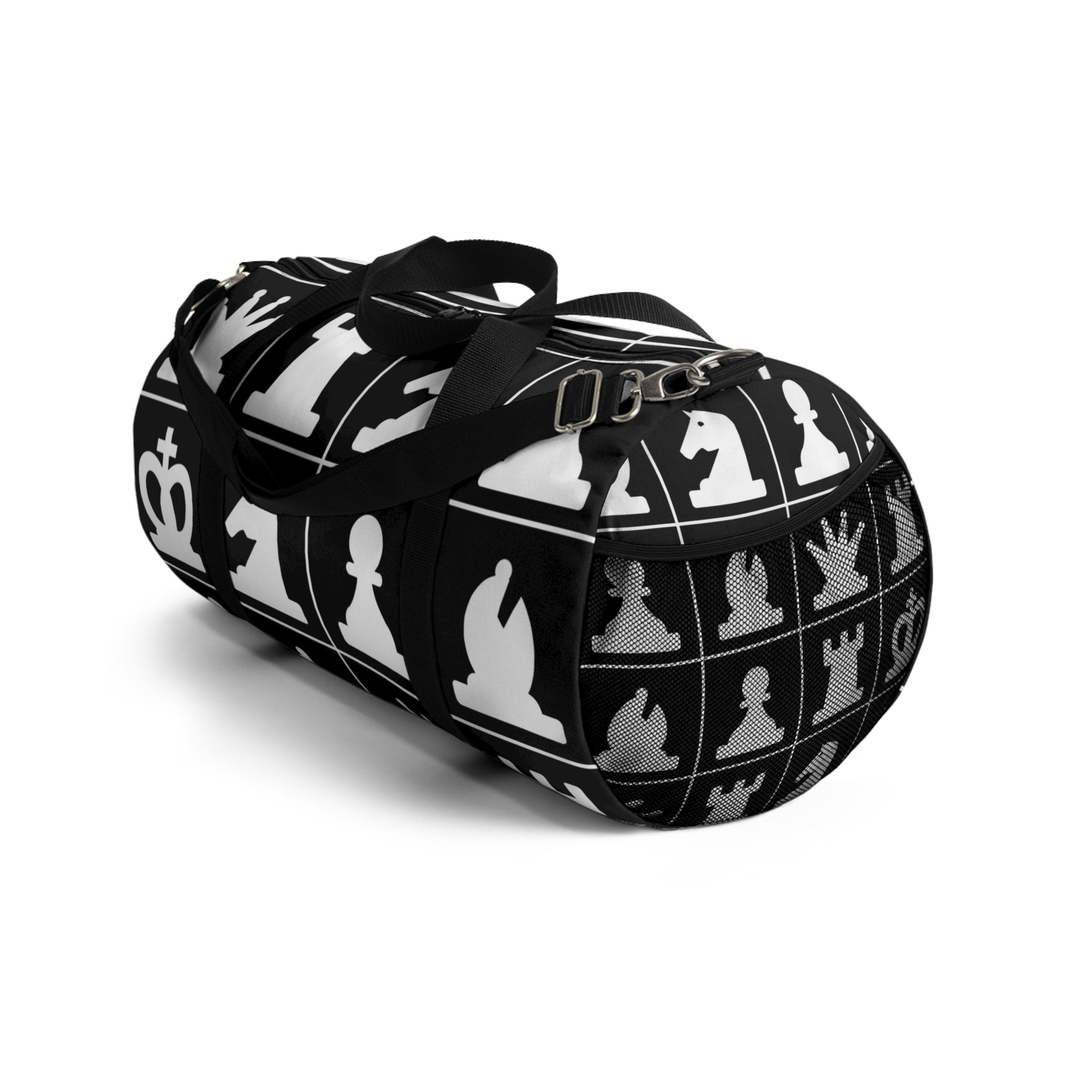 Chessboard Duffel Bag, Artsulli - Art is Long, Life is Short, Bags, , , , , , , 
