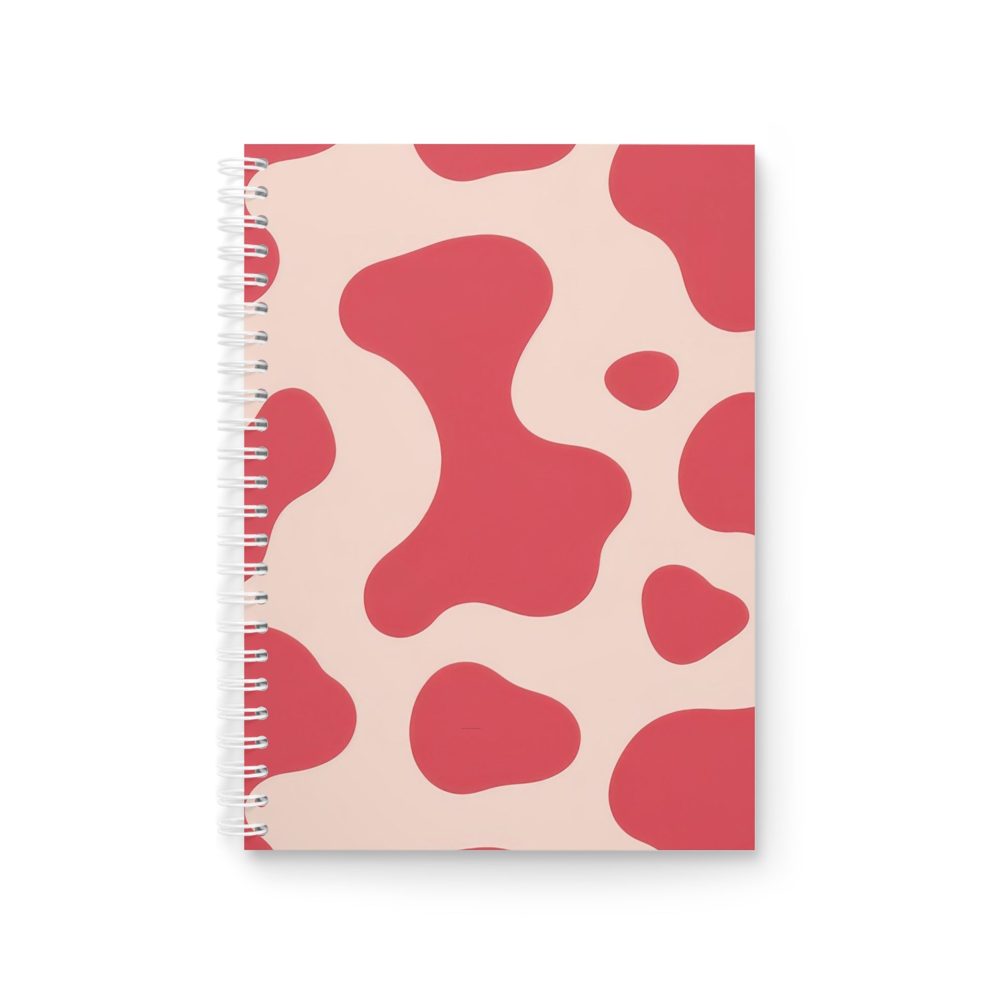 Red Jungle Cow Spiral Notebook, Artsulli - Art is Long, Life is Short, Paper products, Size, One Size, , , , , 48926904637452223412