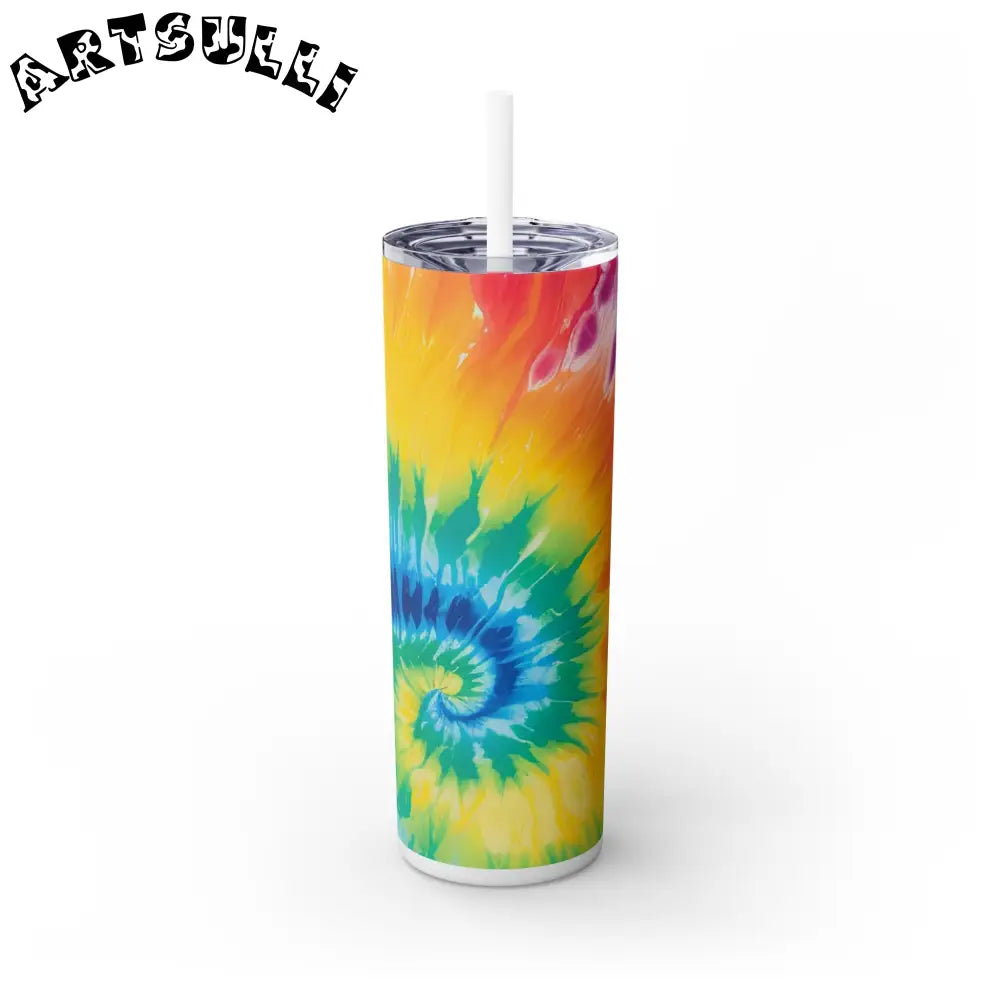 JAKKOUTTHEBXX Colorful Tie-Dye Insulated Tumbler 2025