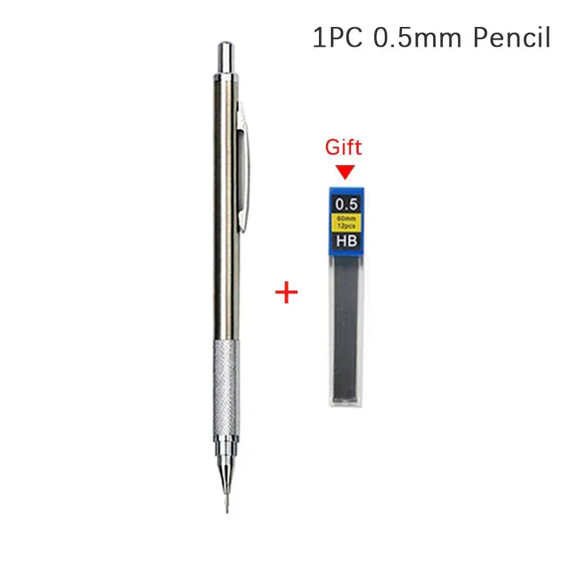Buy The Best By Artsulli - Art is Long Life Short - 0.3 0.5 0.7 0.9 1.3 2.0 3.0mm Mechanical Pencil Full Metal Drawing Painting Automatic