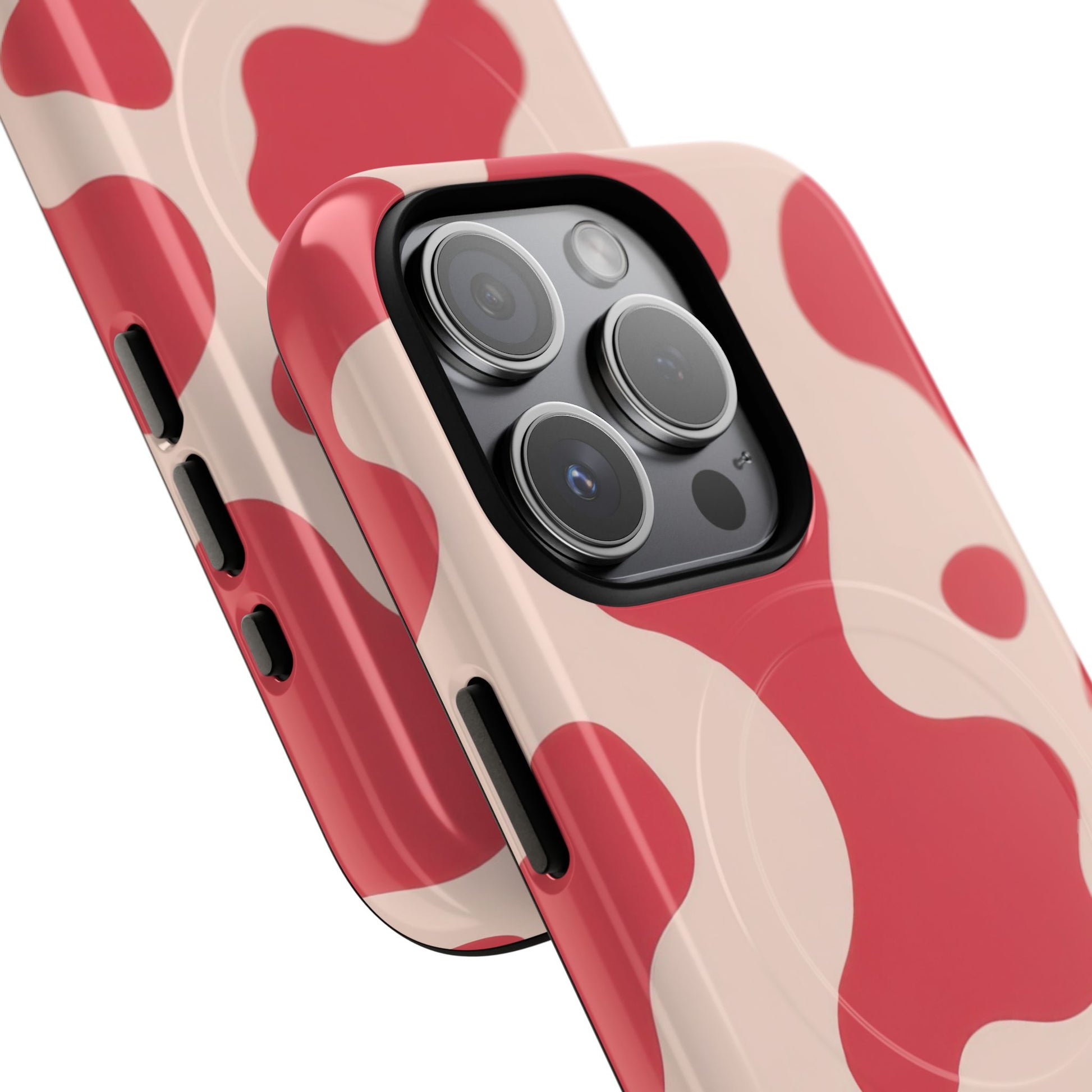Red Jungle Cow Tough Magnetic Cases, Artsulli - Art is Long, Life is Short, Phone Case, , , , , , , 