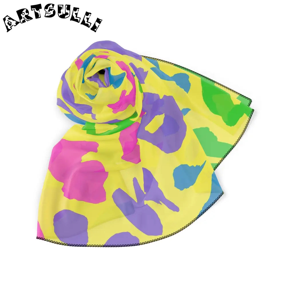 JAKKOUTTHEBXX Poly Scarf JAKKOUTTHEBXX Artsulli - Art is Long Life