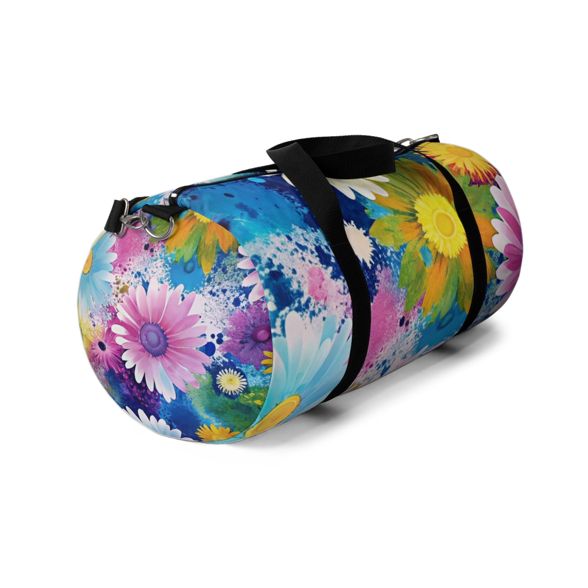 Magical Flower Explosion Multi-Color Duffel Bag, Artsulli - Art is Long, Life is Short, Bags, , , , , , , 
