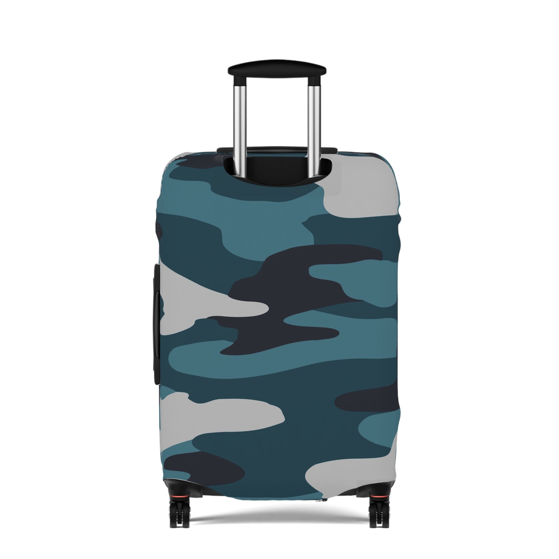 Blue Camouflage Luggage Cover, Artsulli - Art is Long, Life is Short, Accessories, , , , , , , 