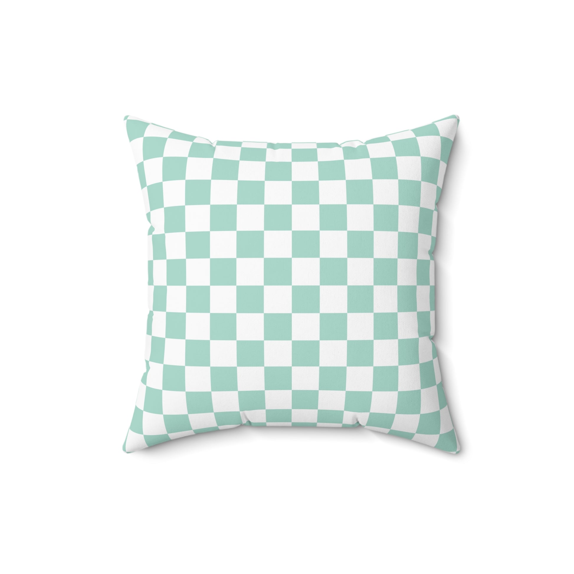 Chessboard Spun Polyester Square Pillow, Artsulli - Art is Long, Life is Short, Home Decor, Size, 16" × 16", , , , , 14001720991502263221