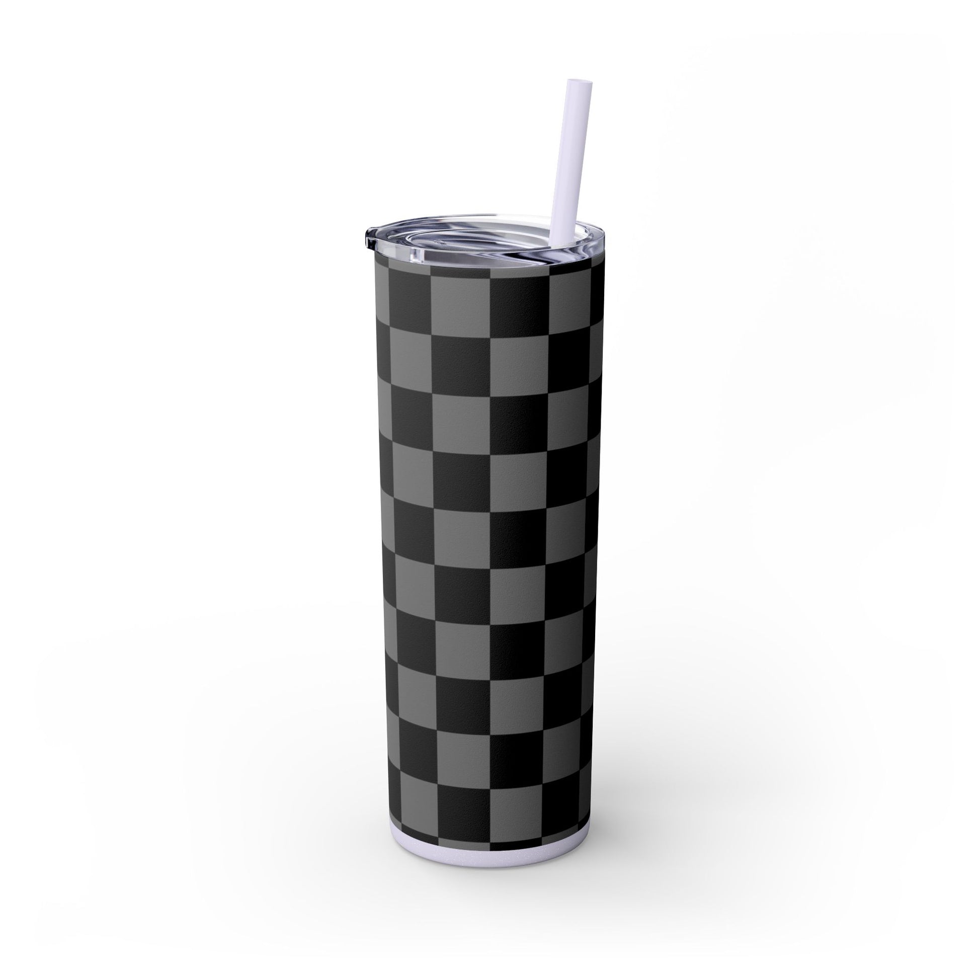 8K Void Surfer Skinny Tumbler with Straw, 20oz, Artsulli - Art is Long, Life is Short, Mug, , , , , , , 