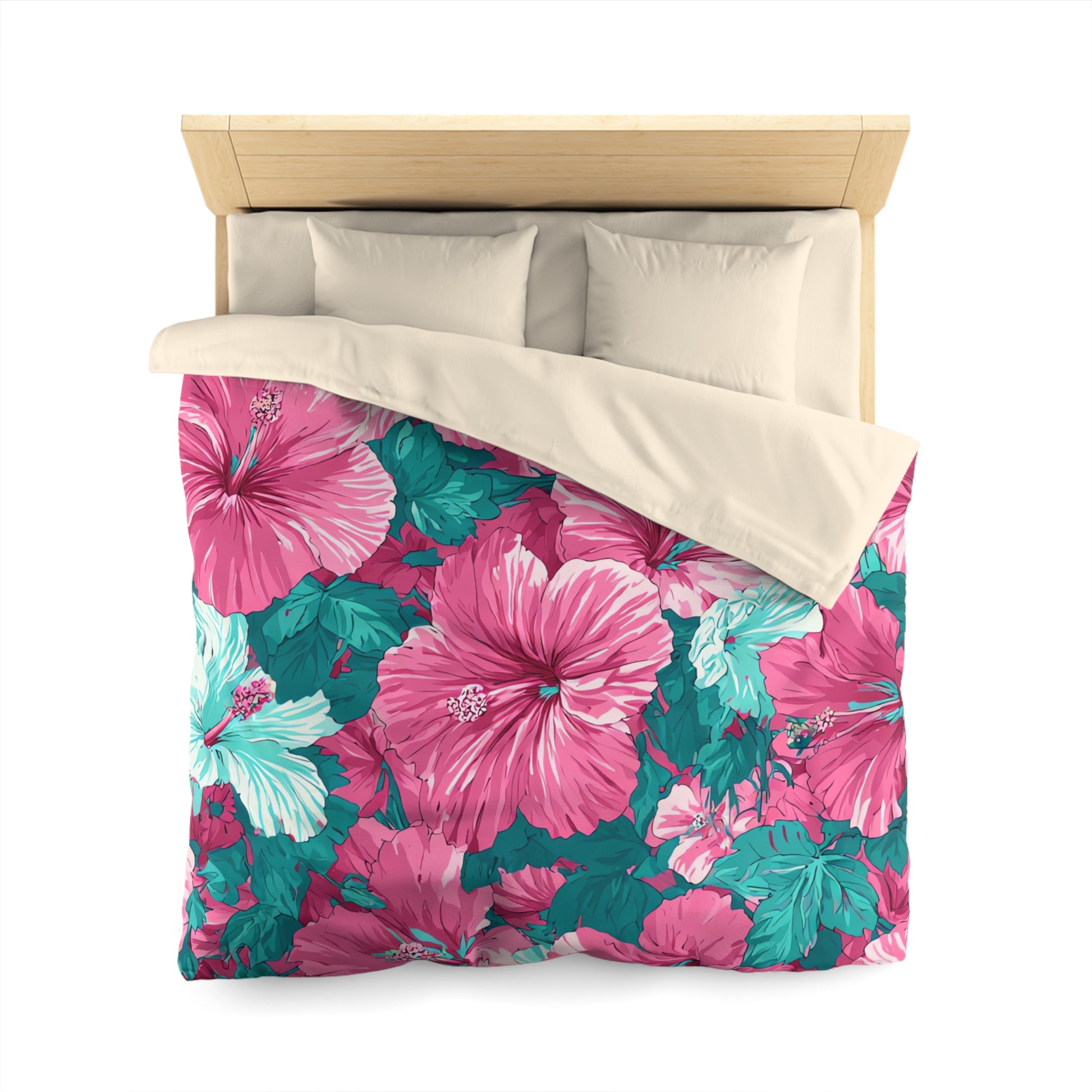 Flowerpunk Aloha II Microfiber Duvet Cover, Artsulli - Art is Long, Life is Short, Home Decor, , , , , , , 