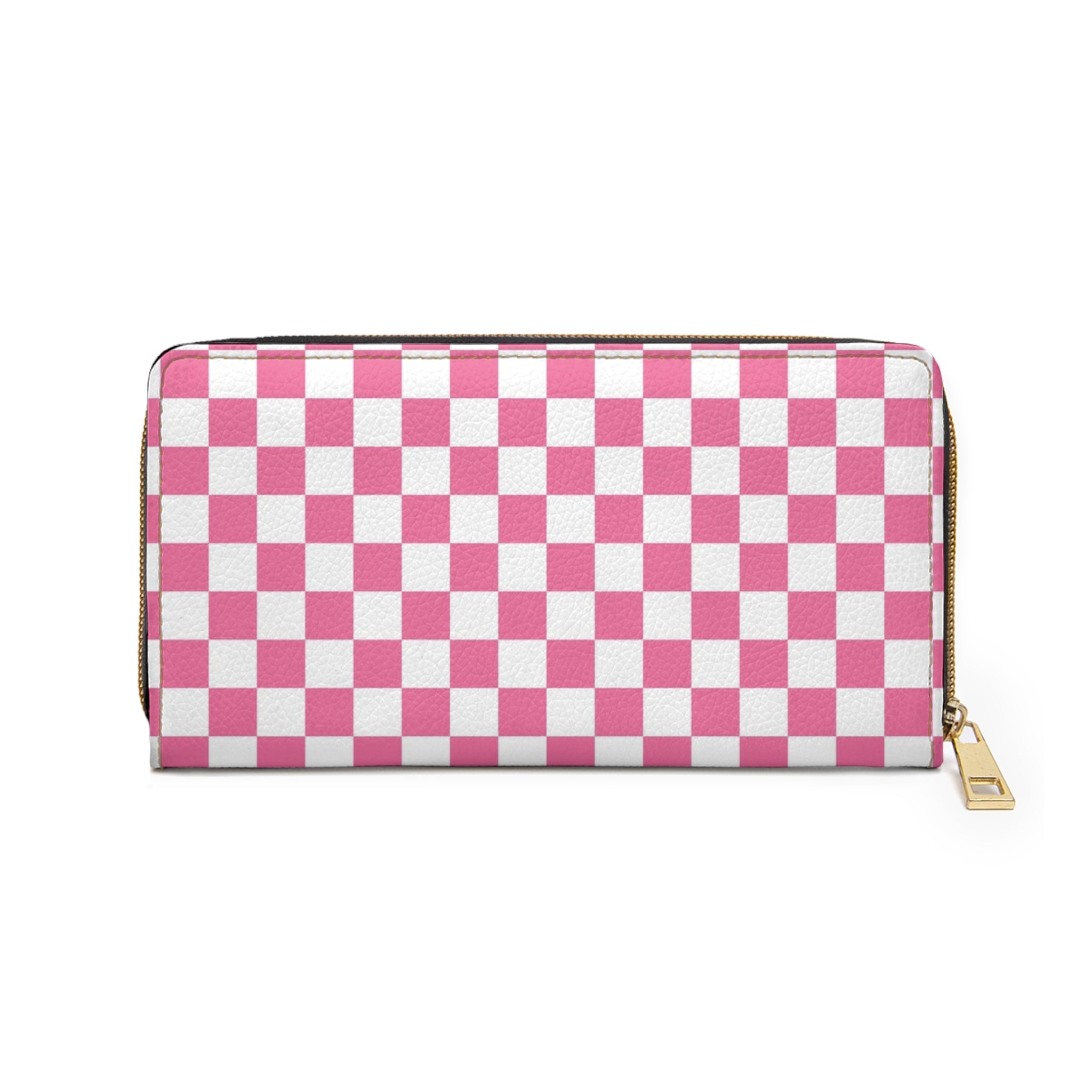 Yuyushiki Pink Check Zipper Wallet, Artsulli - Art is Long, Life is Short, Accessories, , , , , , , 