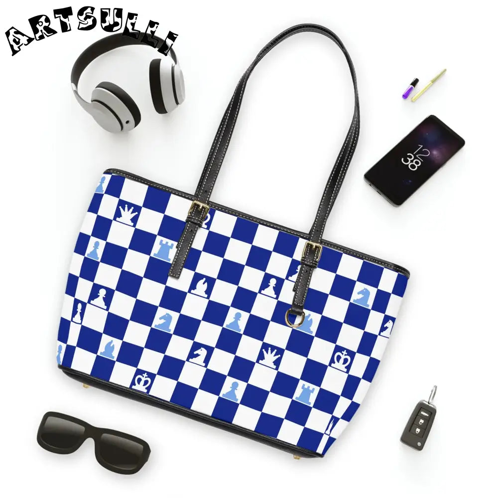 JAKKOUTTHEBXX Checkered Chess Dye Sublimation Shoulder Bag 2025