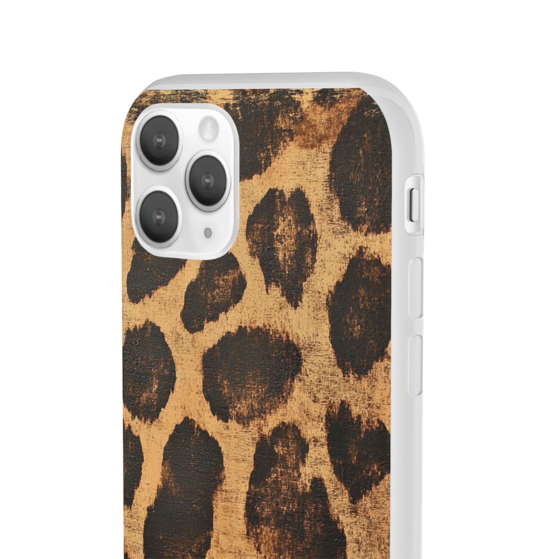 Brown Leopard Print iPhone Case, Artsulli - Art is Long, Life is Short, Phone Case, , , , , , , 