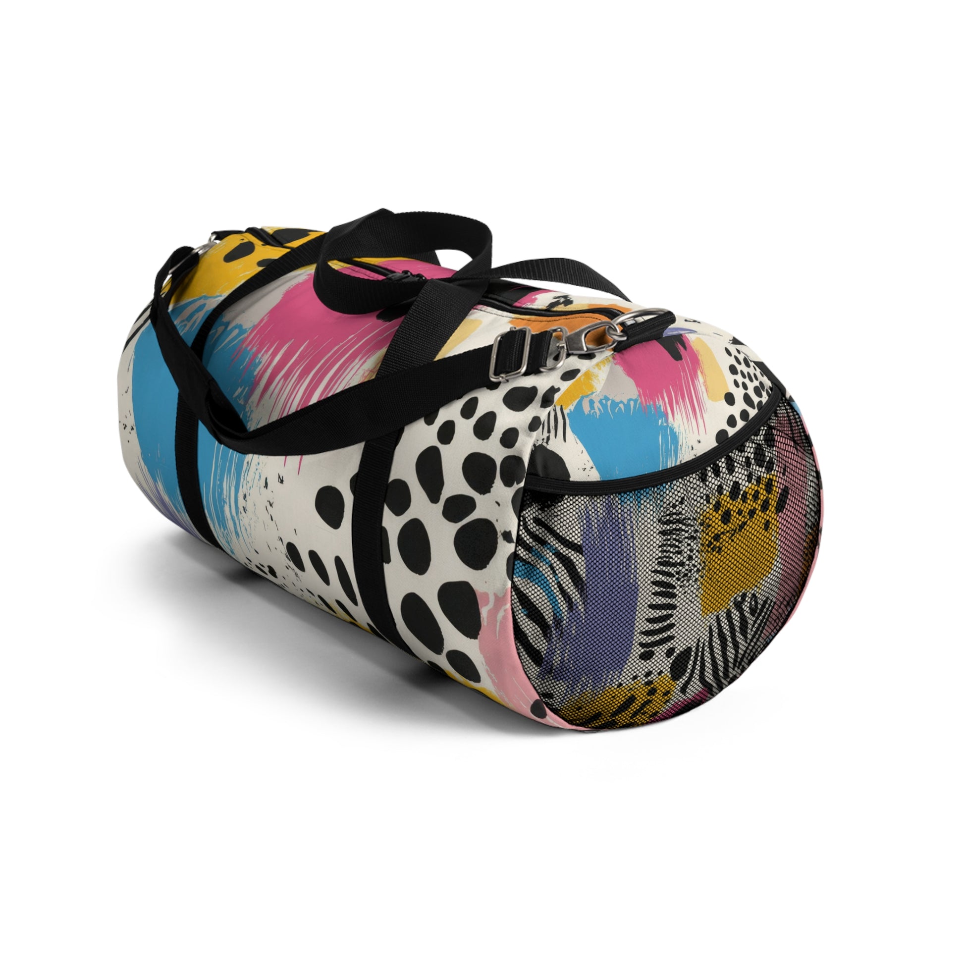 Rae Zebra Rhapsody II Duffel Bag, Artsulli - Art is Long, Life is Short, Bags, , , , , , , 
