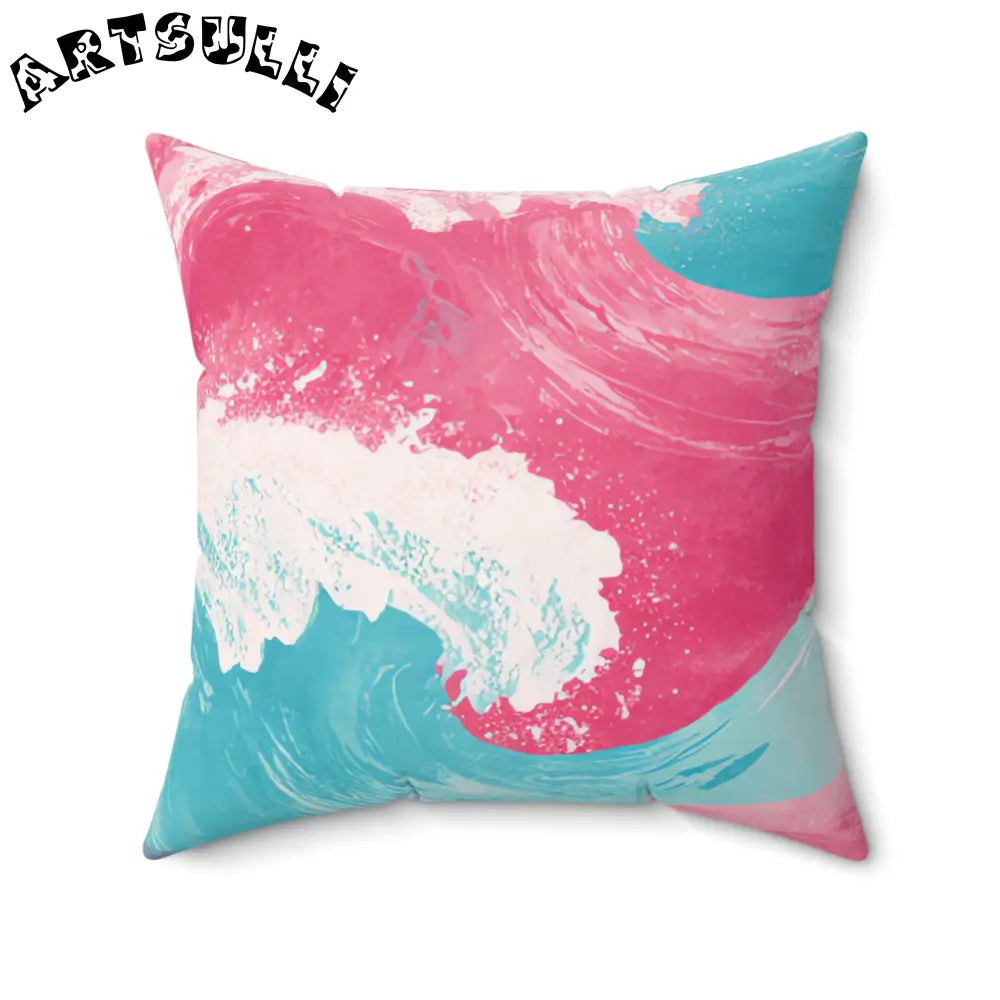 JAKKOUTTHEBXX The Great Pastelwave Pink and Blue Spun Polyester