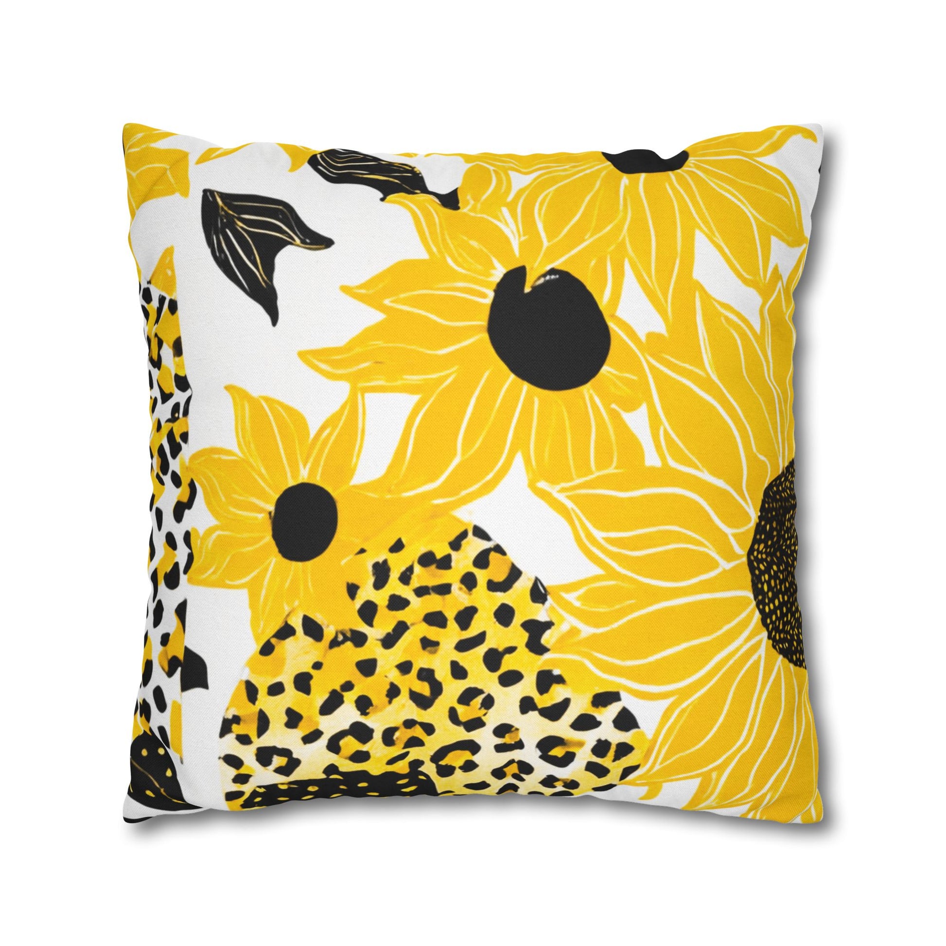 Spun Polyester Square Pillowcase, Artsulli - Art is Long, Life is Short, Home Decor, , , , , , , 