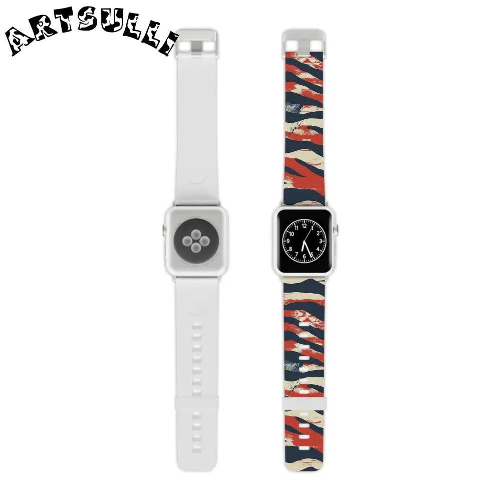 JAKKOUTTHEBXX Capricious Tiger Wave Watch Band for Apple Watch