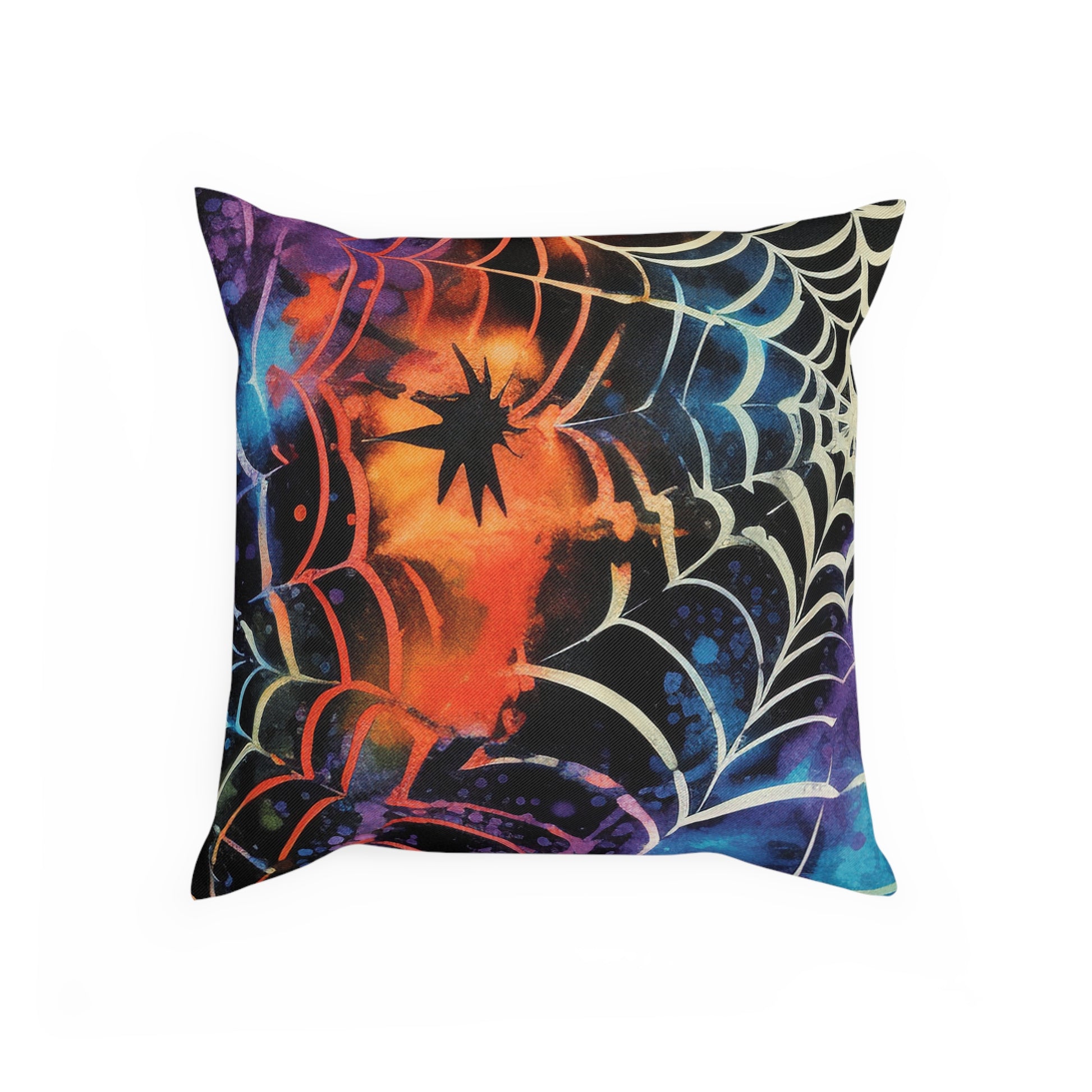 Spider Web Tie Dye Cushion, Artsulli - Art is Long, Life is Short, Home Decor, , , , , , , 