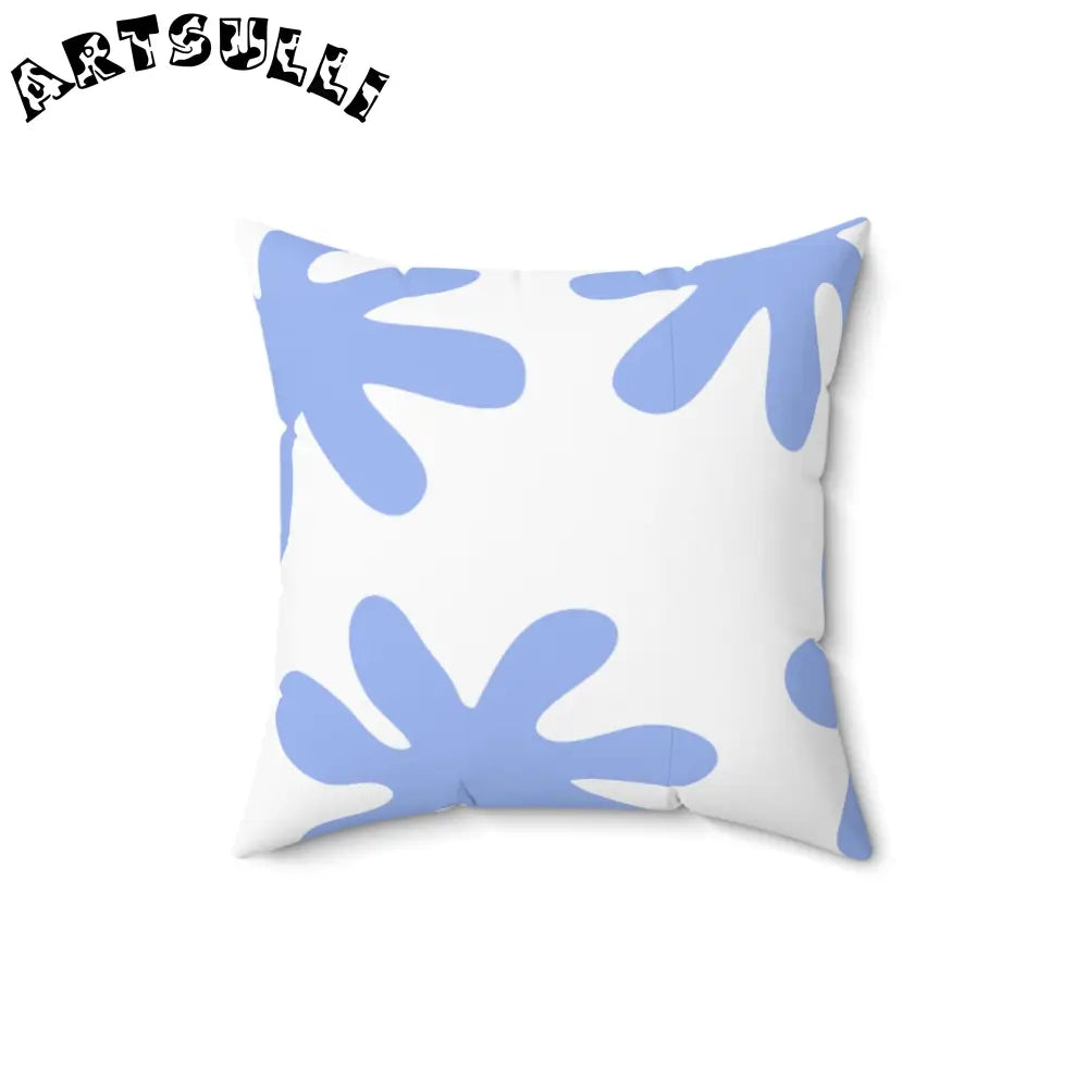 JAKKOUTTHEBXX Water Splash Spun Polyester Square Pillow