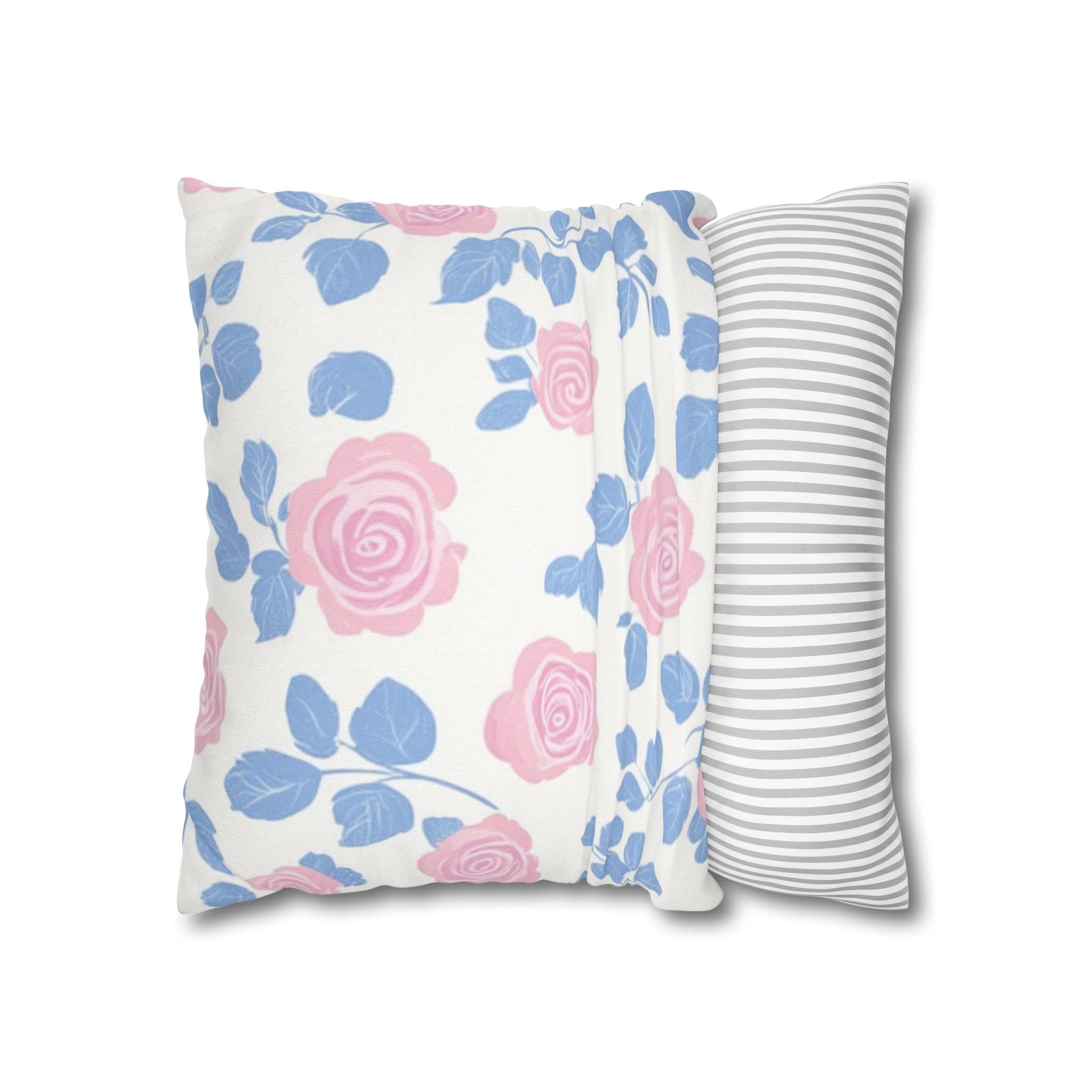 Spun Polyester Square Pillowcase