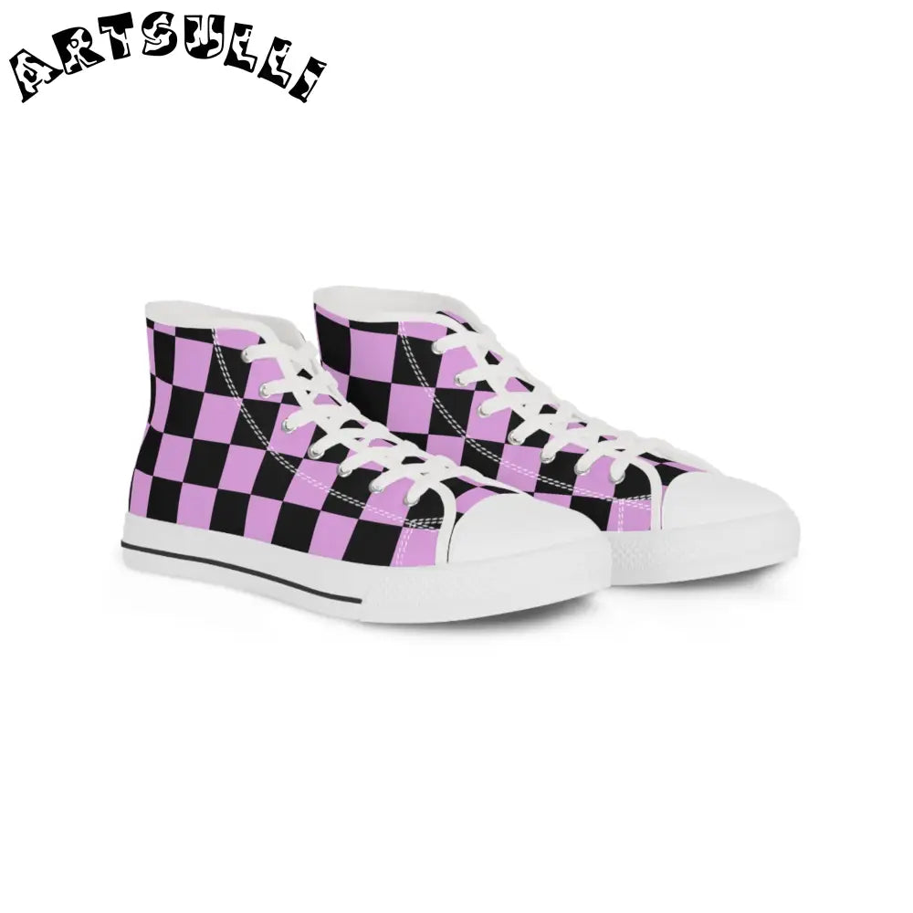 JAKKOUTTHEBXX Pixel Punk Vision Men’s High Top Sneakers