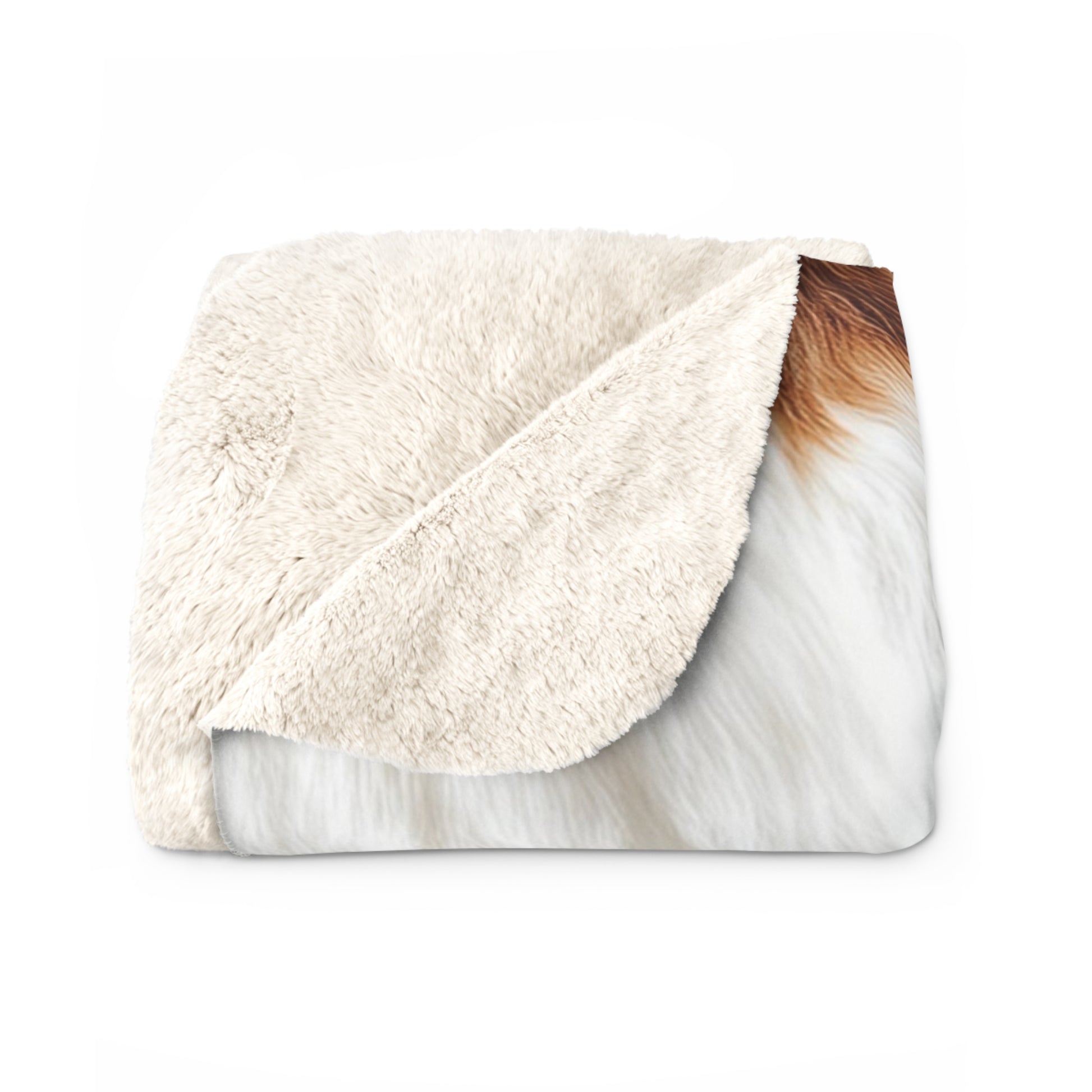 Surreal Cow Skin Sherpa Fleece Blanket, Artsulli - Art is Long, Life is Short, Home Decor, , , , , , , 