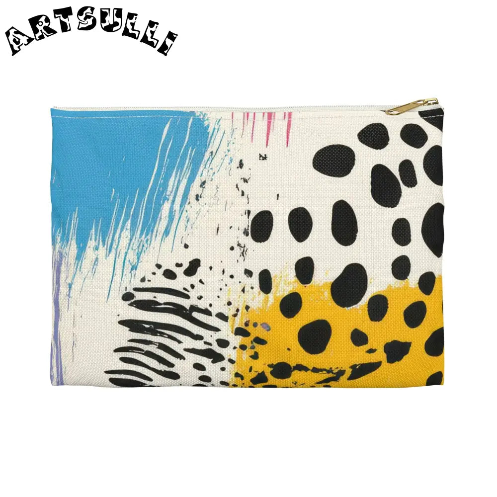 JAKKOUTTHEBXX Rae Zebra Rhapsody Accessory Pouch JAKKOUTTHEBXX