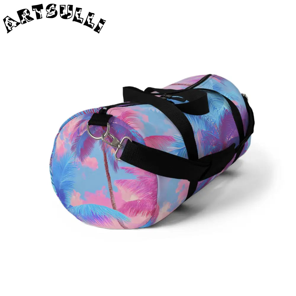 JAKKOUTTHEBXX Ethereal Pastel Palms Duffel Bag JAKKOUTTHEBXX
