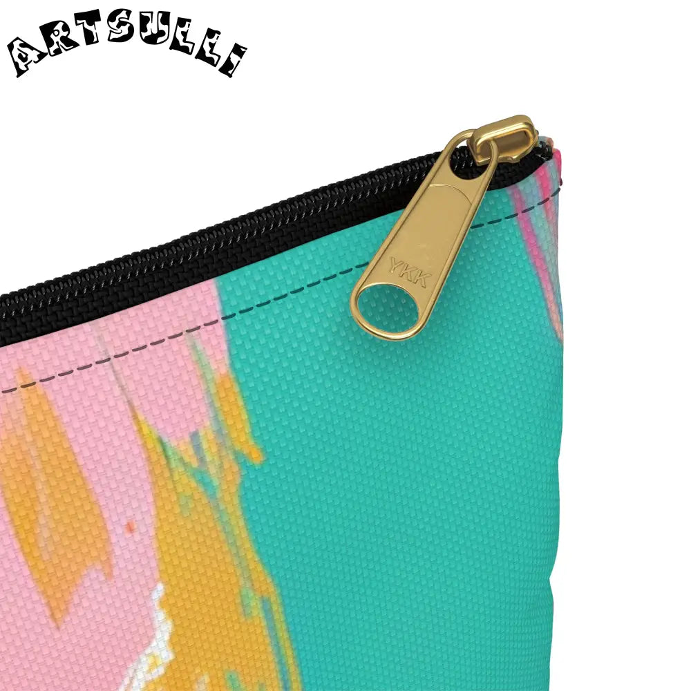 JAKKOUTTHEBXX Preppy Pixel Bloom Accessory Pouch JAKKOUTTHEBXX