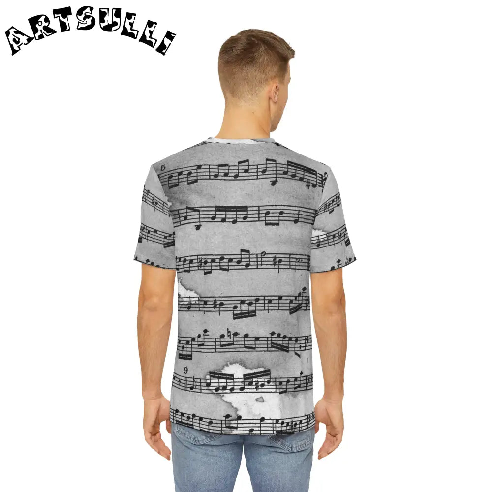 JAKKOUTTHEBXX Sheet Music All Over Print T-Shirt 2025
