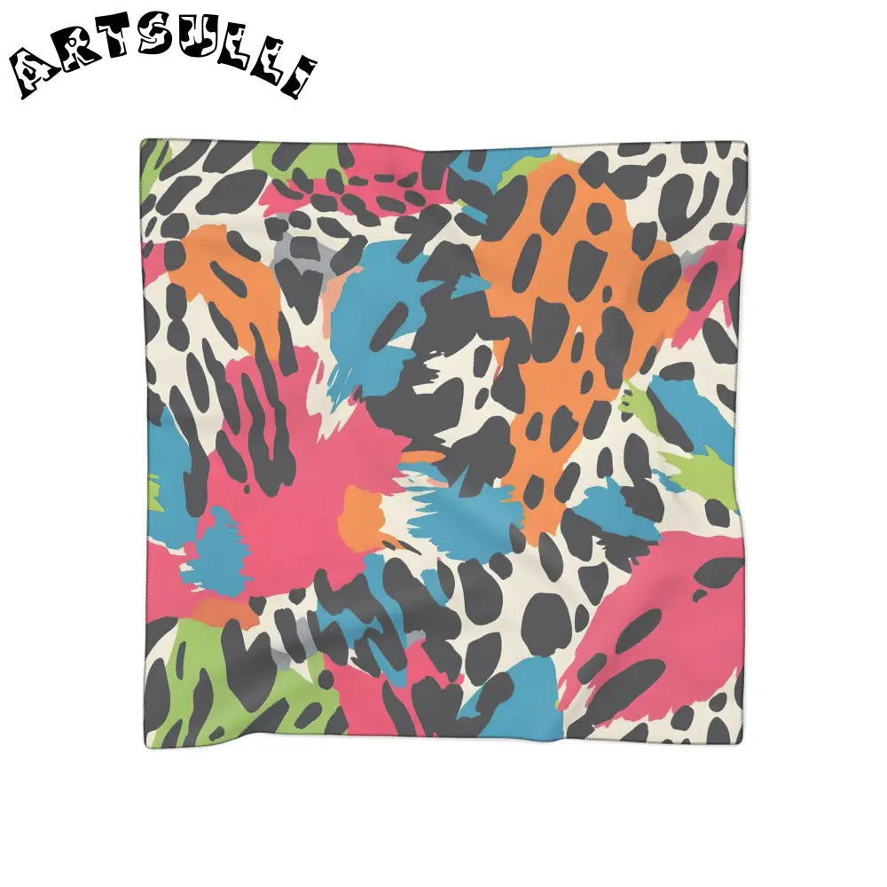 JAKKOUTTHEBXX Wild Brush Strokes x Animal Print Multi-Color Poly