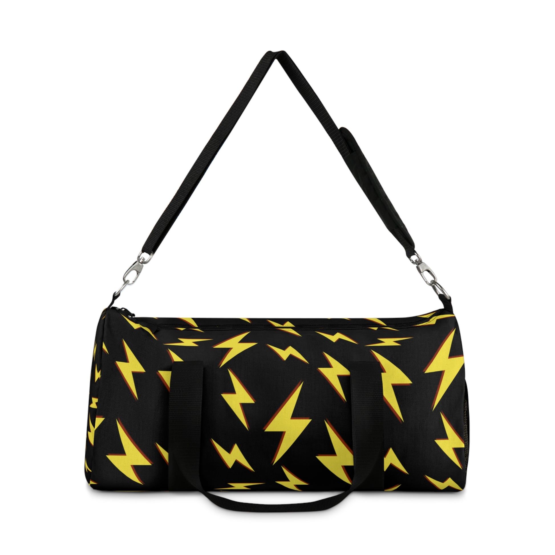 Lightning Bolts Short  Punchy Duffel Bag, Artsulli - Art is Long, Life is Short, Bags, , , , , , , 